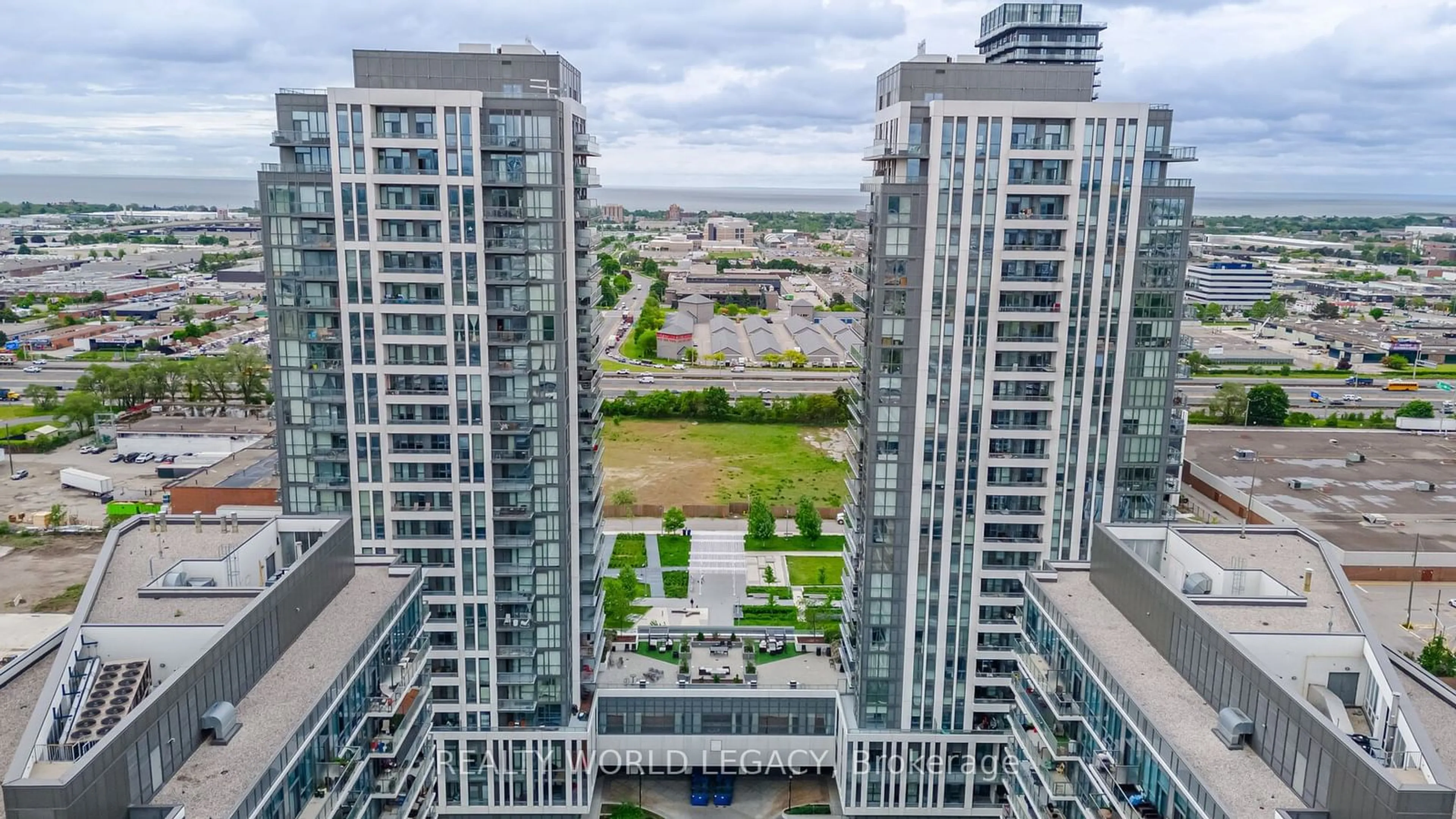 A pic from exterior of the house or condo for 17 Zorra St #2407, Toronto Ontario M8Z 4Z6
