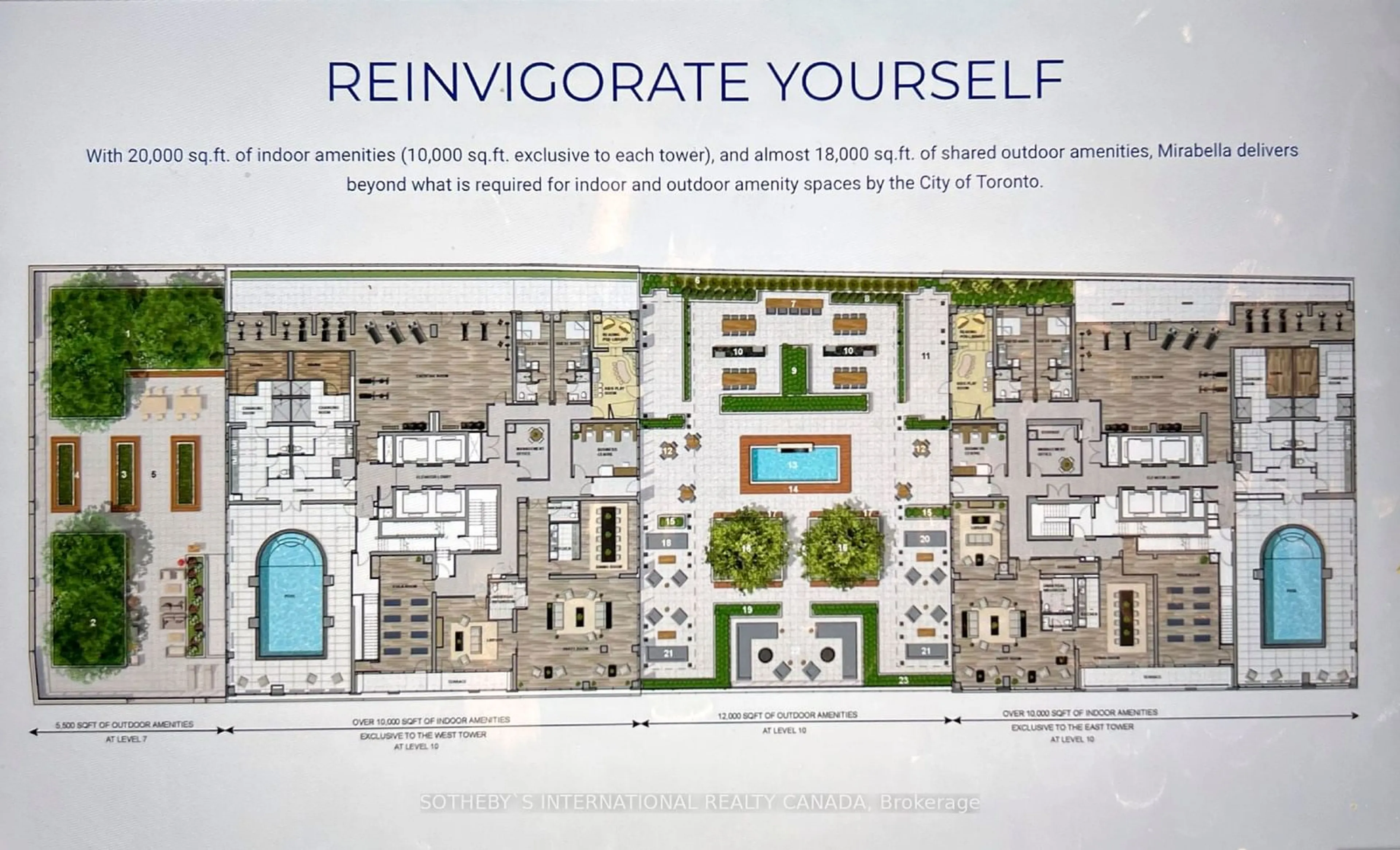 Floor plan for 1926 Lake Shore Blvd #2712, Toronto Ontario M6S 1A1