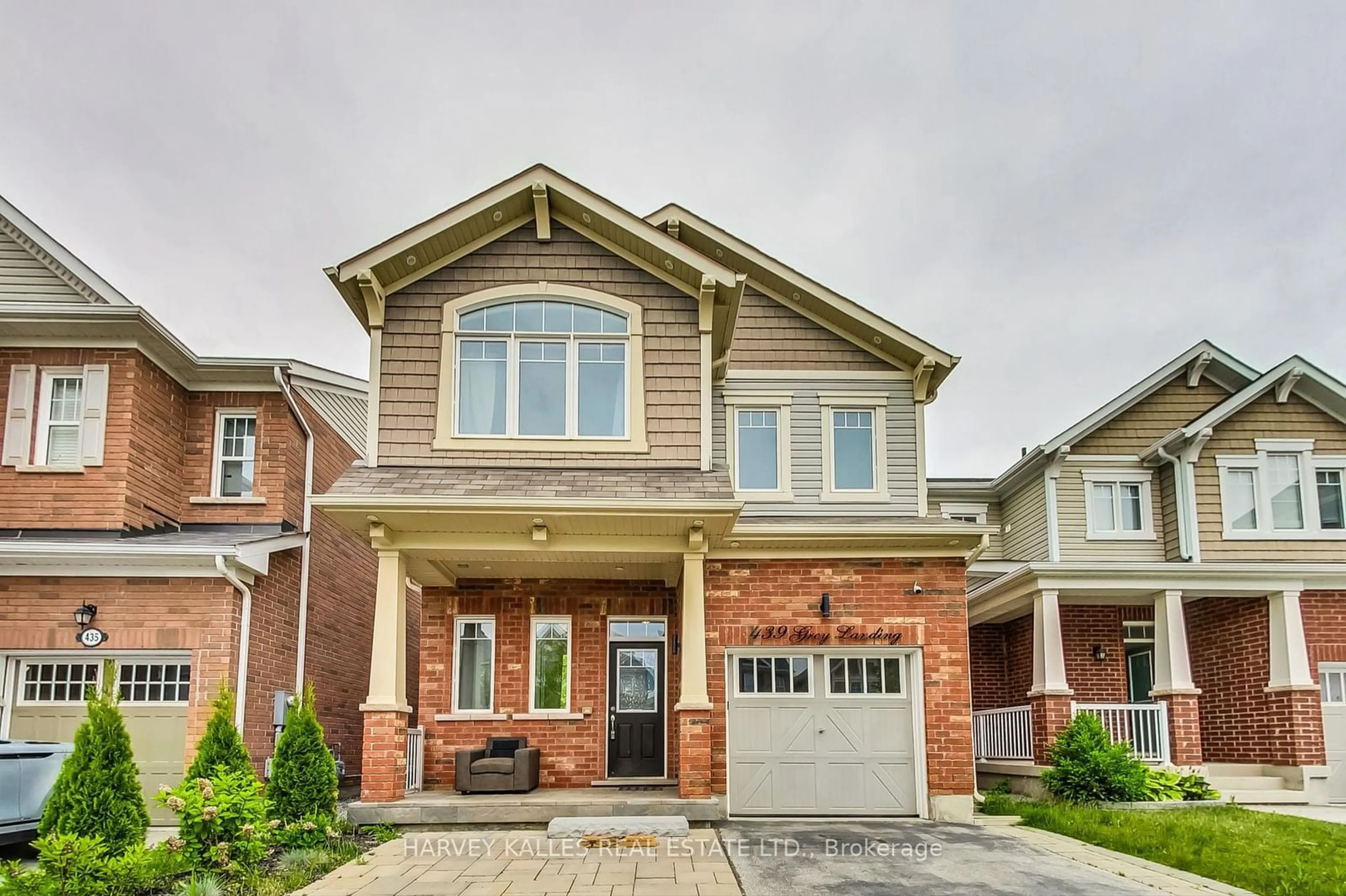 Home with brick exterior material for 439 Grey Landing Dr, Milton Ontario L9E 0B3