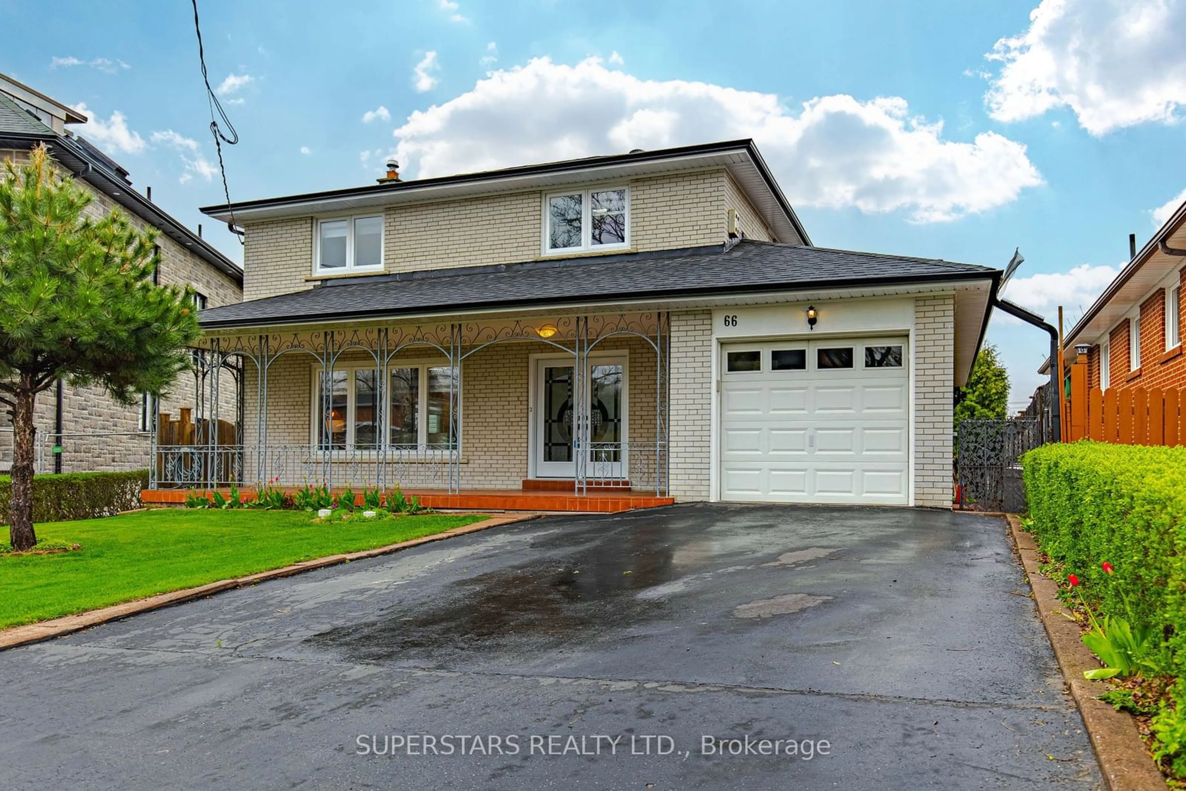 Frontside or backside of a home for 66 Killamarsh Dr, Toronto Ontario M3J 1J3