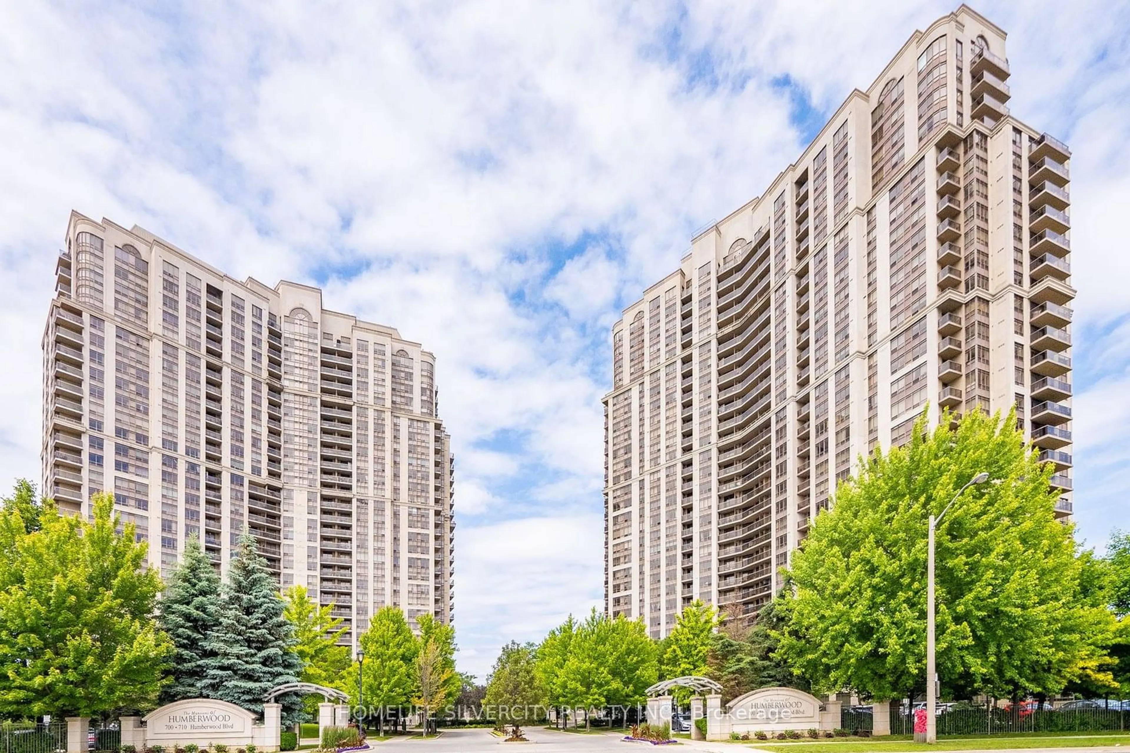 A pic from exterior of the house or condo for 700 Humberwood Blvd #1523, Toronto Ontario M9W 7J4