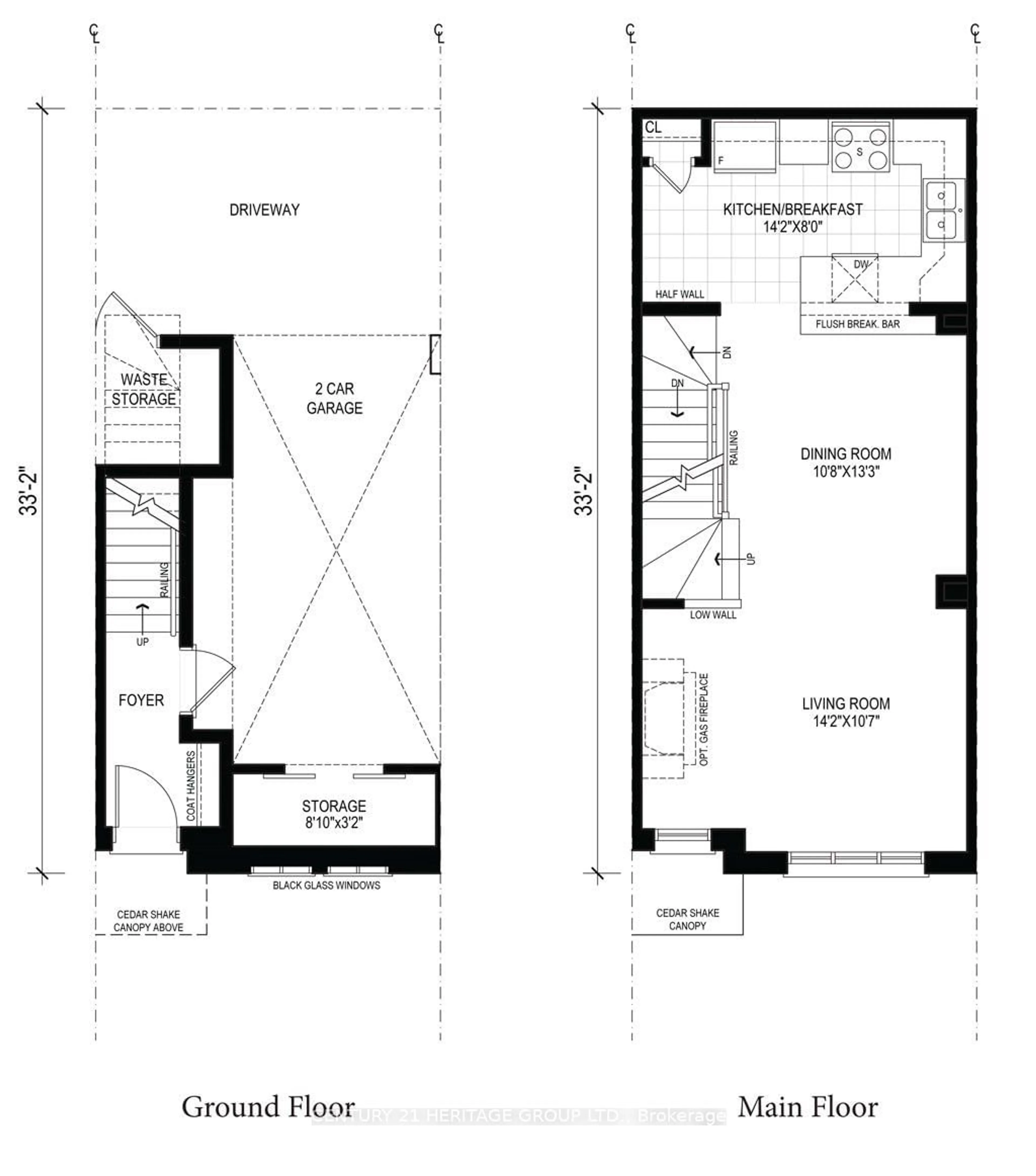 Floor plan for 150 Joymar Dr #93, Mississauga Ontario L5M 1Y9