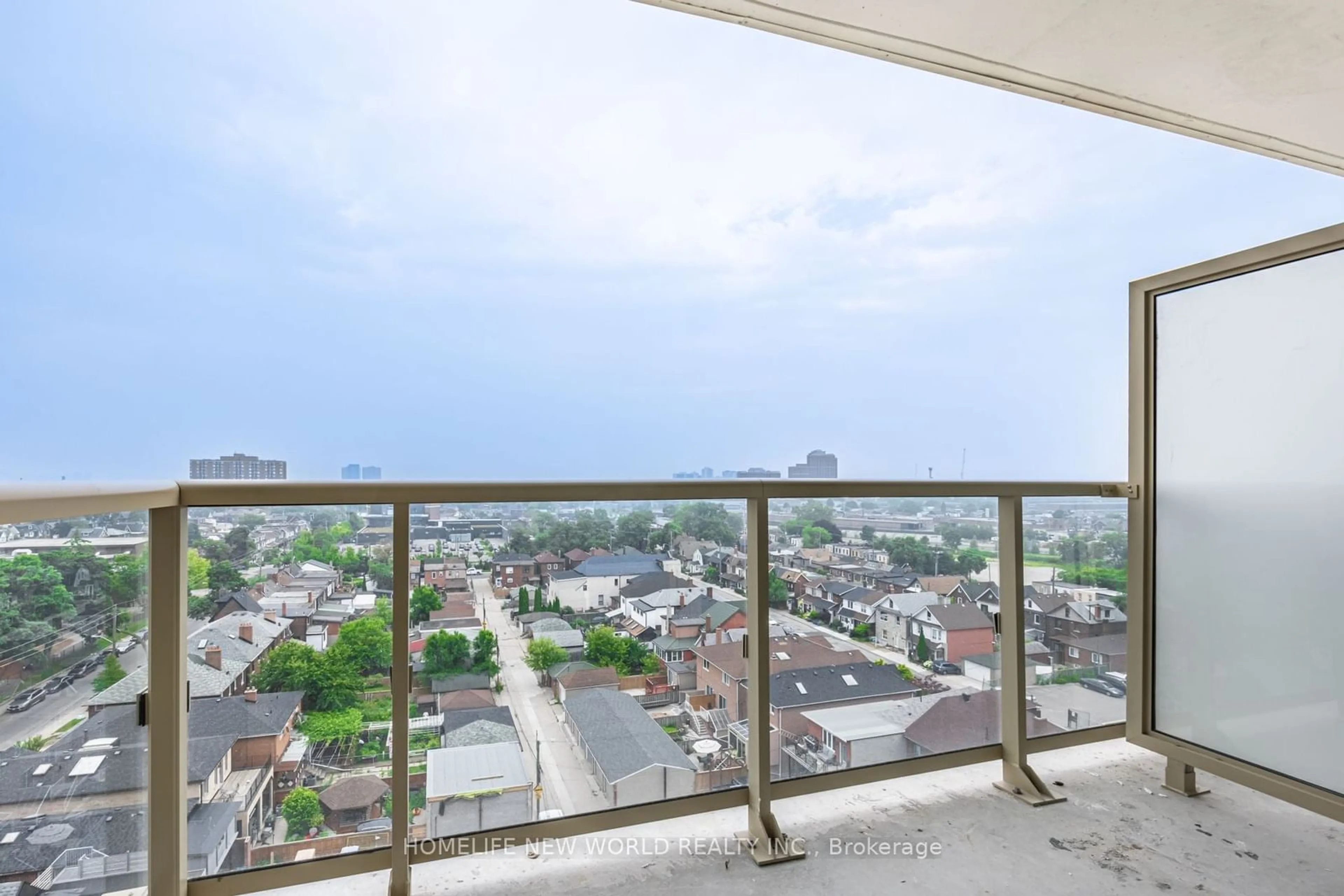 Balcony in the apartment for 1787 ST CLAIR W Ave #1016, Toronto Ontario M6N 1J6