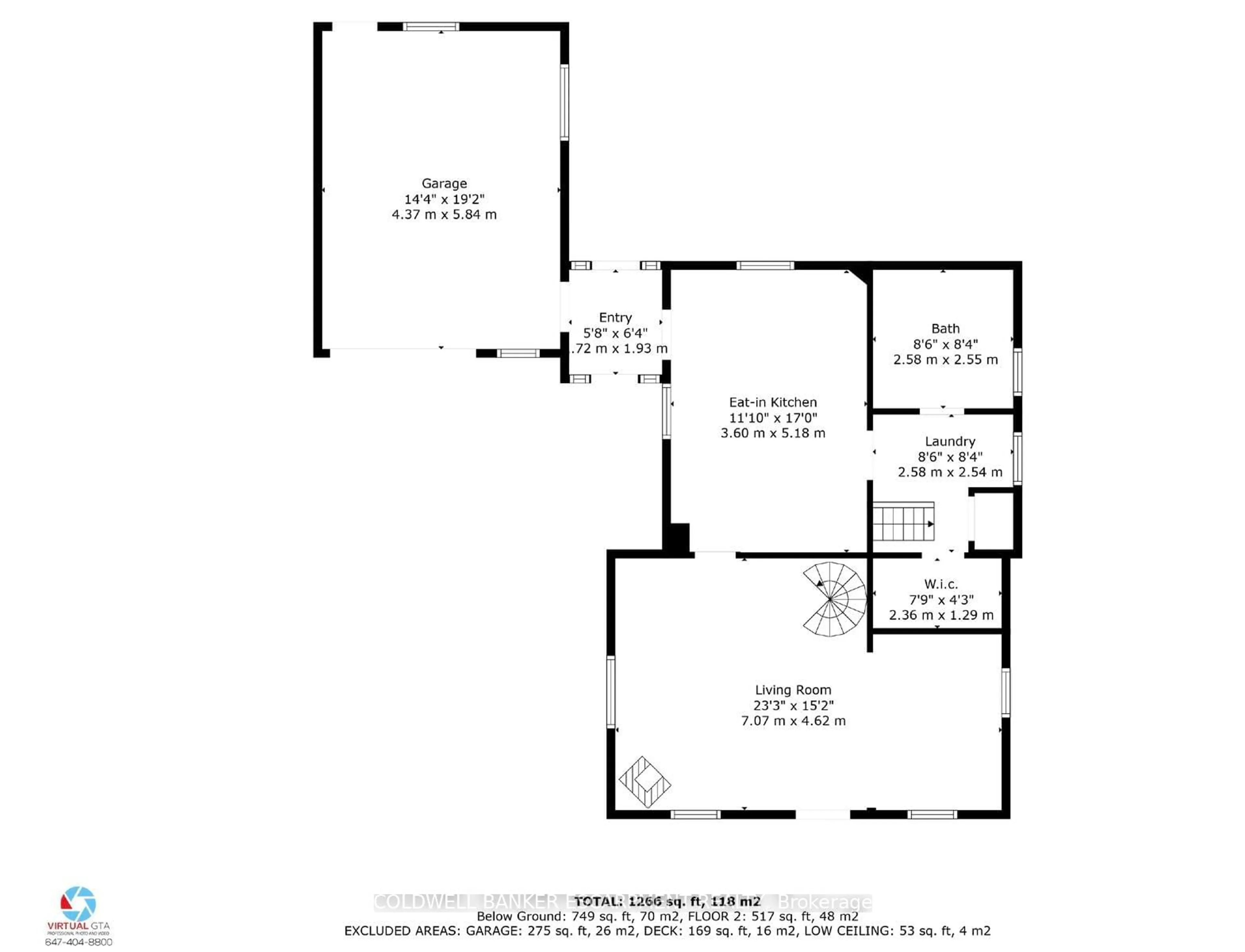 Floor plan for 12429 Kirkpatrick Lane, Halton Hills Ontario L0P 1H0