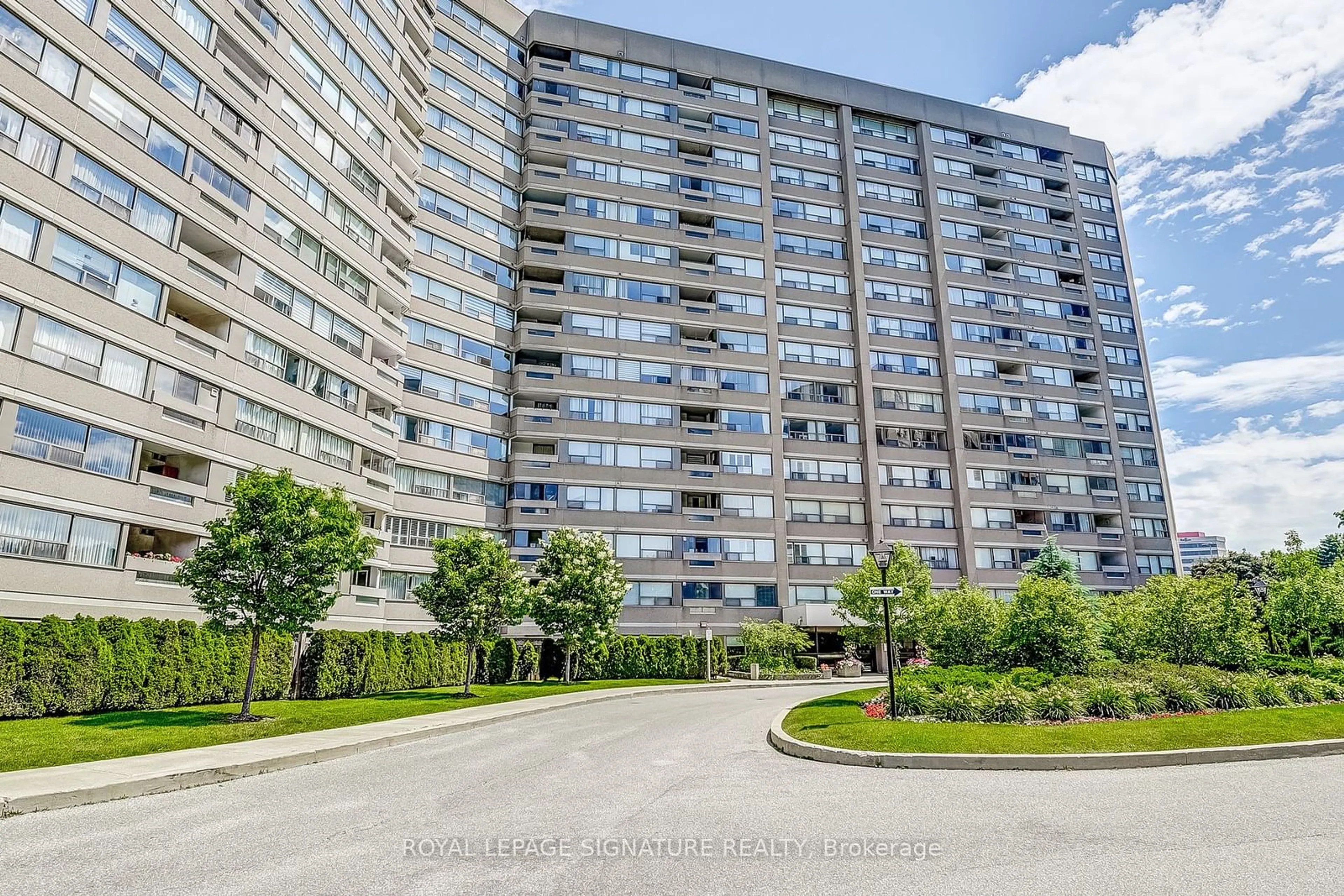 A pic from exterior of the house or condo for 475 The West Mall #509, Toronto Ontario M9C 4Z3