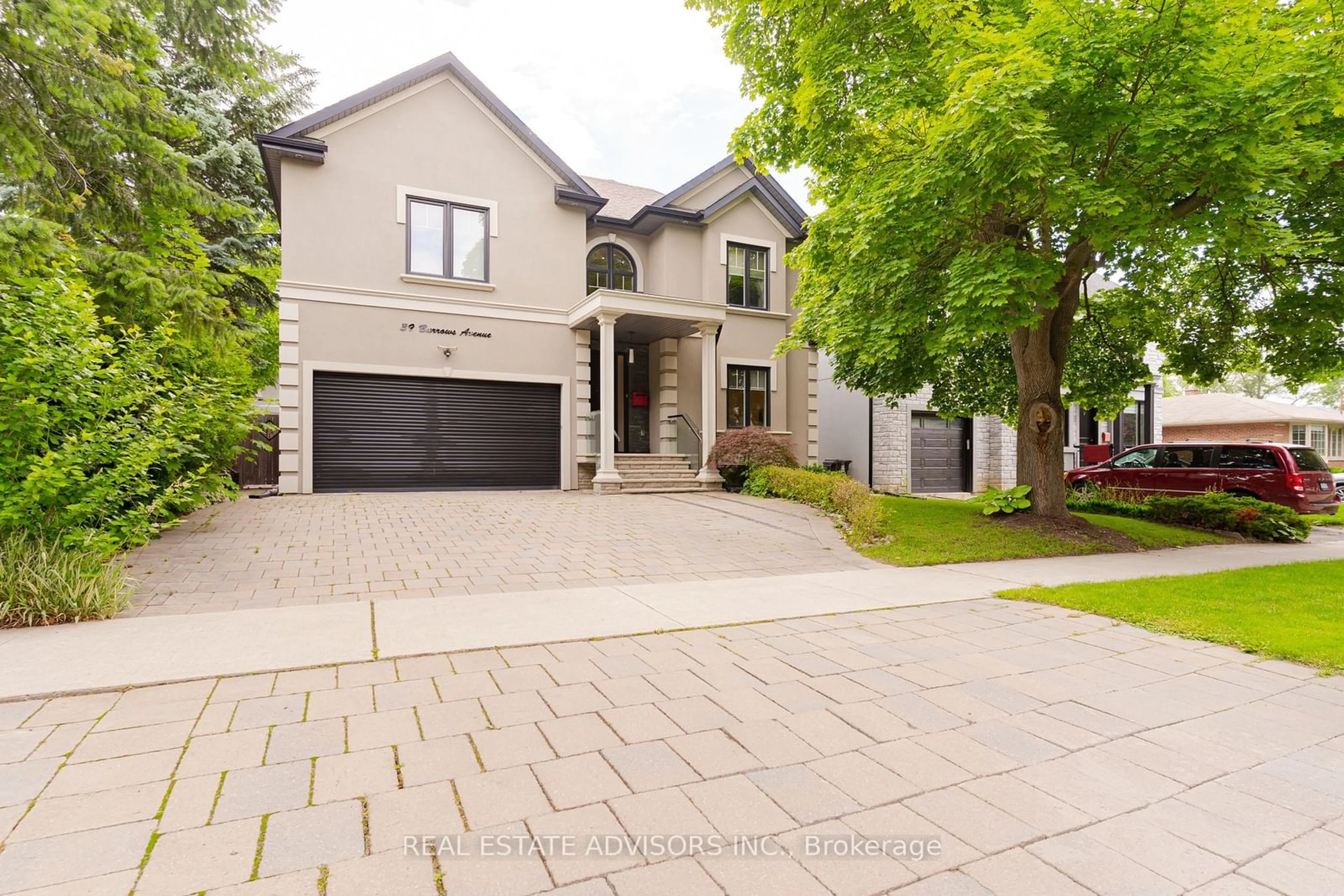 Home with brick exterior material for 39 Burrows Ave, Toronto Ontario M9B 4W8