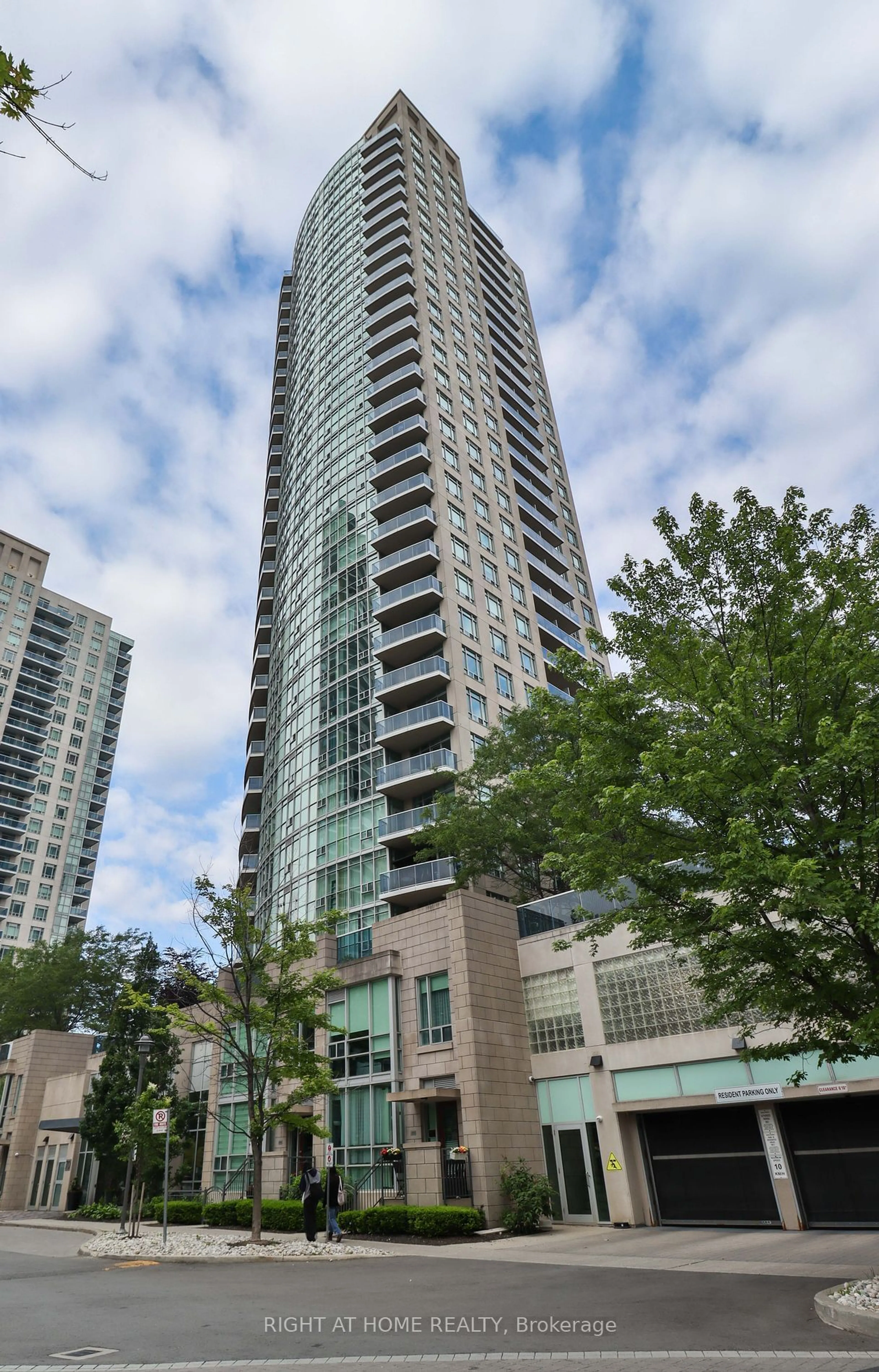 A pic from exterior of the house or condo for 70 Absolute Ave #1910, Mississauga Ontario L4Z 0A3