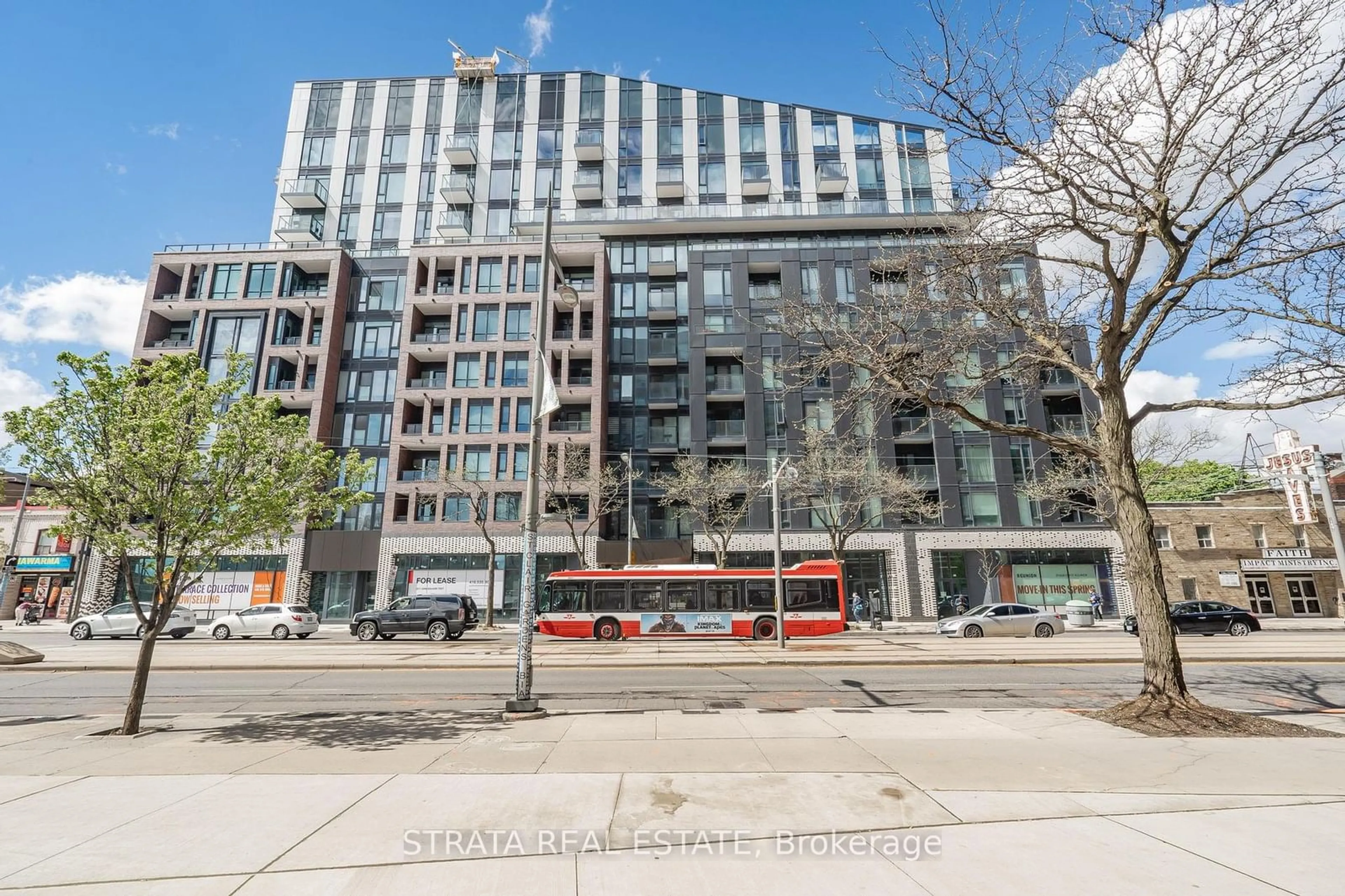 A pic from exterior of the house or condo for 1808 St Clair Ave #604, Toronto Ontario M6N 0C1