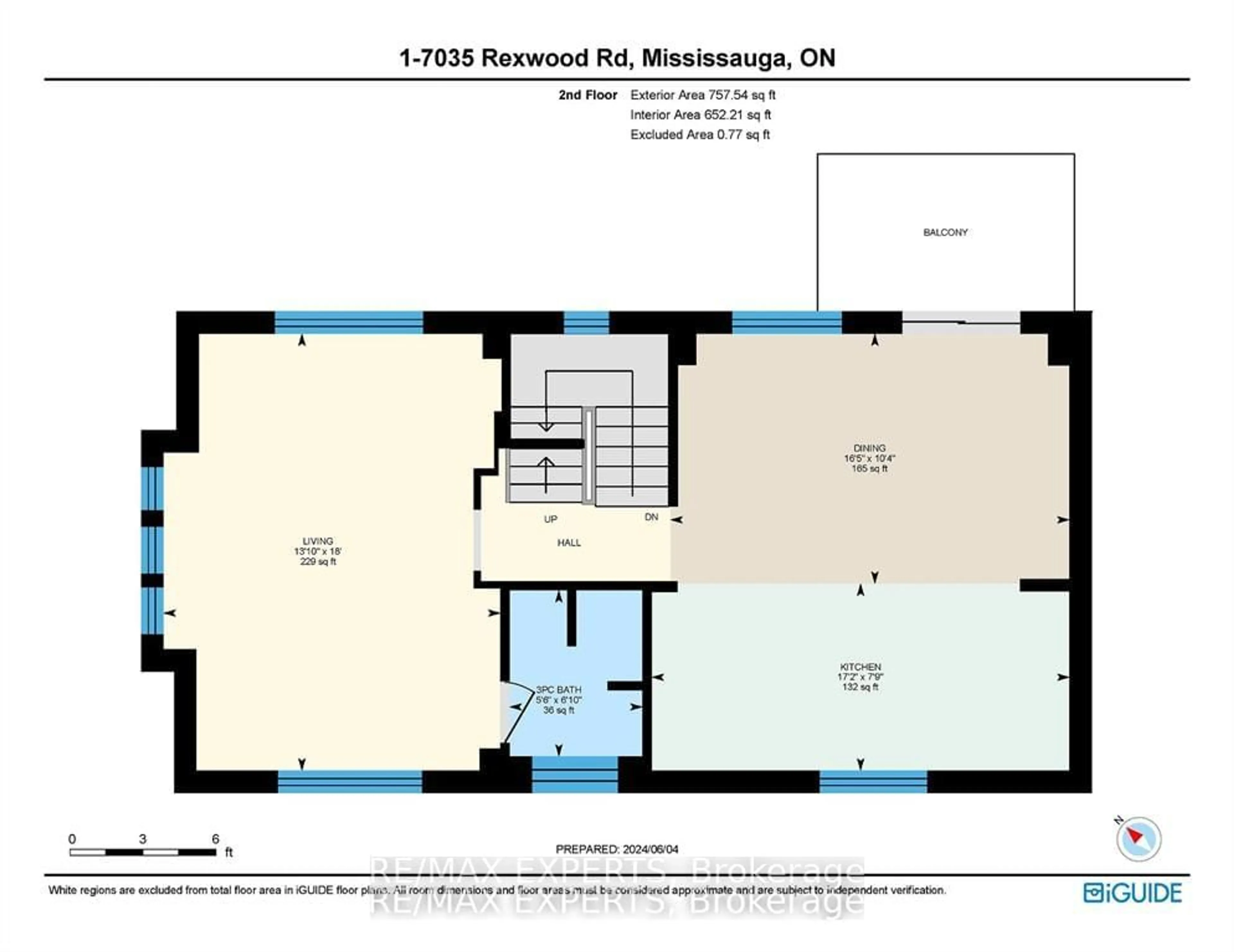 Floor plan for 7035 Rexwood Rd #Unit 1, Mississauga Ontario L4T 4M7