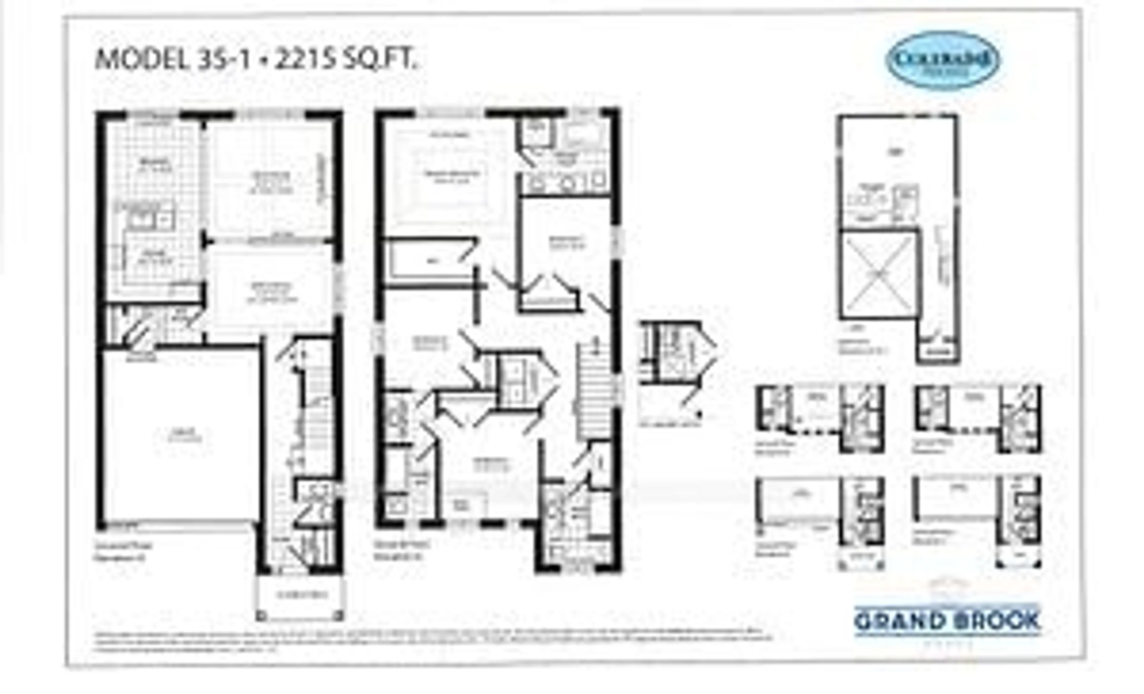 Floor plan for Lot 4 Jack Kenny Crt, Caledon Ontario L7E 2M5