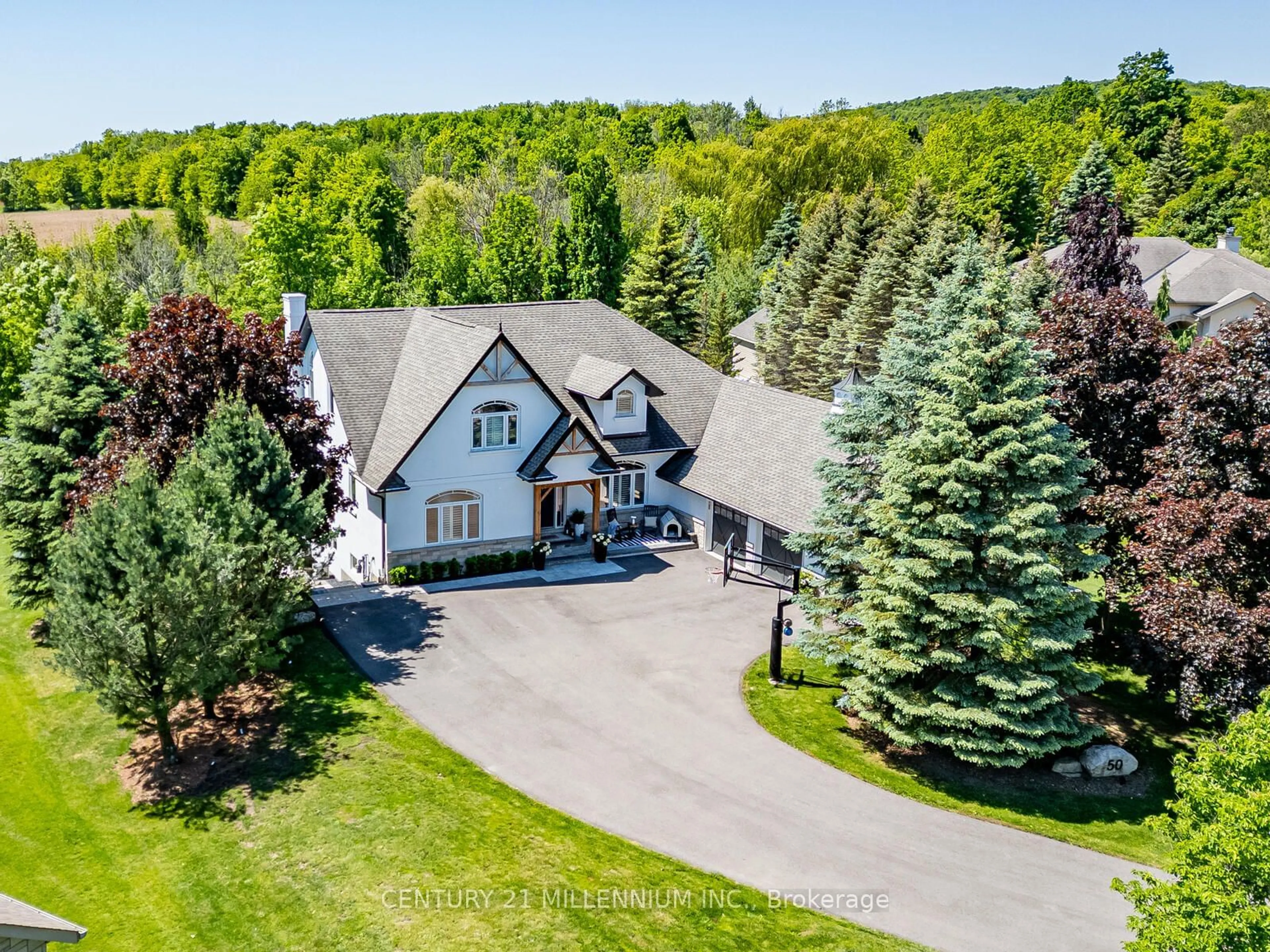 Frontside or backside of a home for 50 Lyonsview Lane, Caledon Ontario L7C 1P1