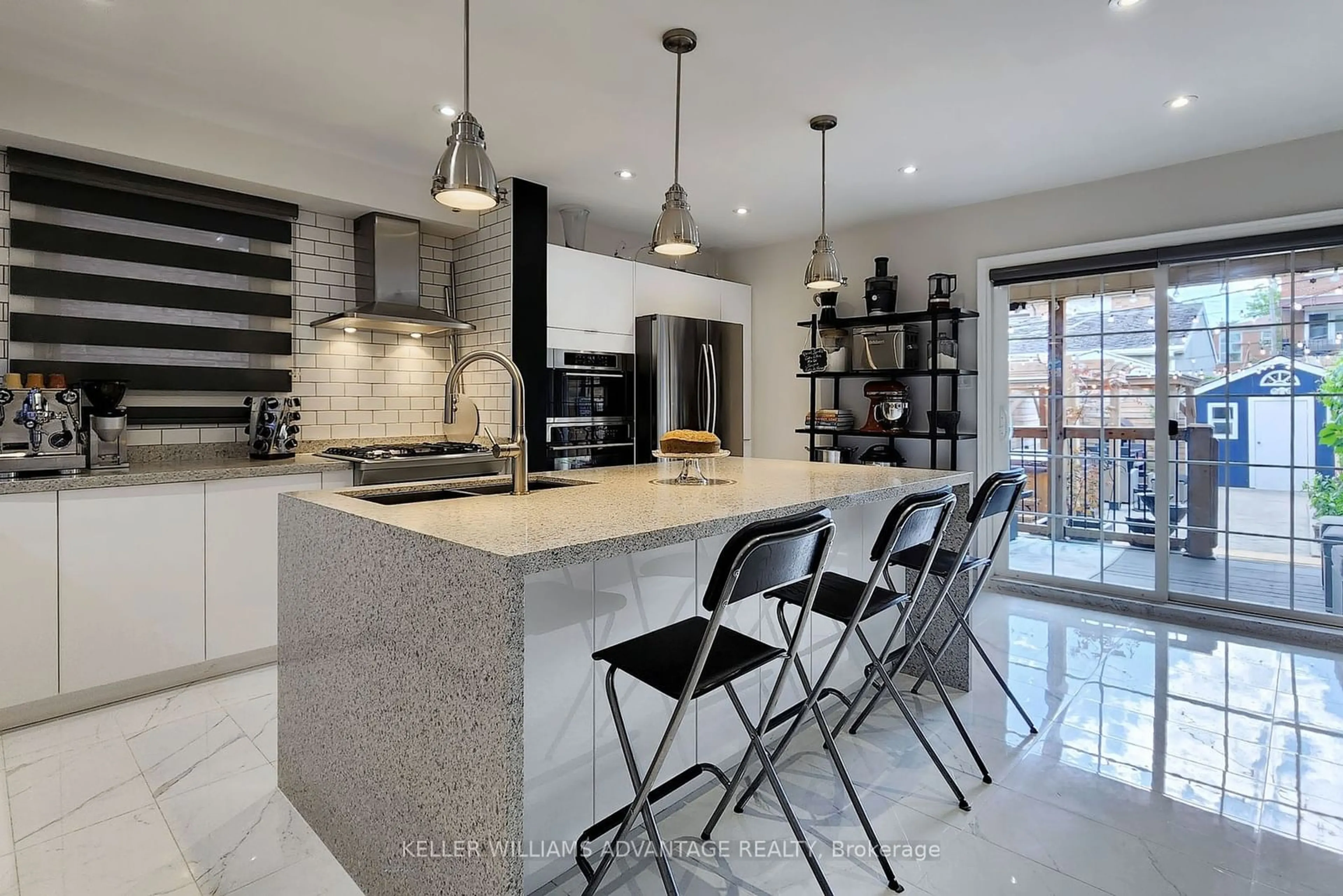 Contemporary kitchen for 530 Silverthorn Ave, Toronto Ontario M6M 3H7