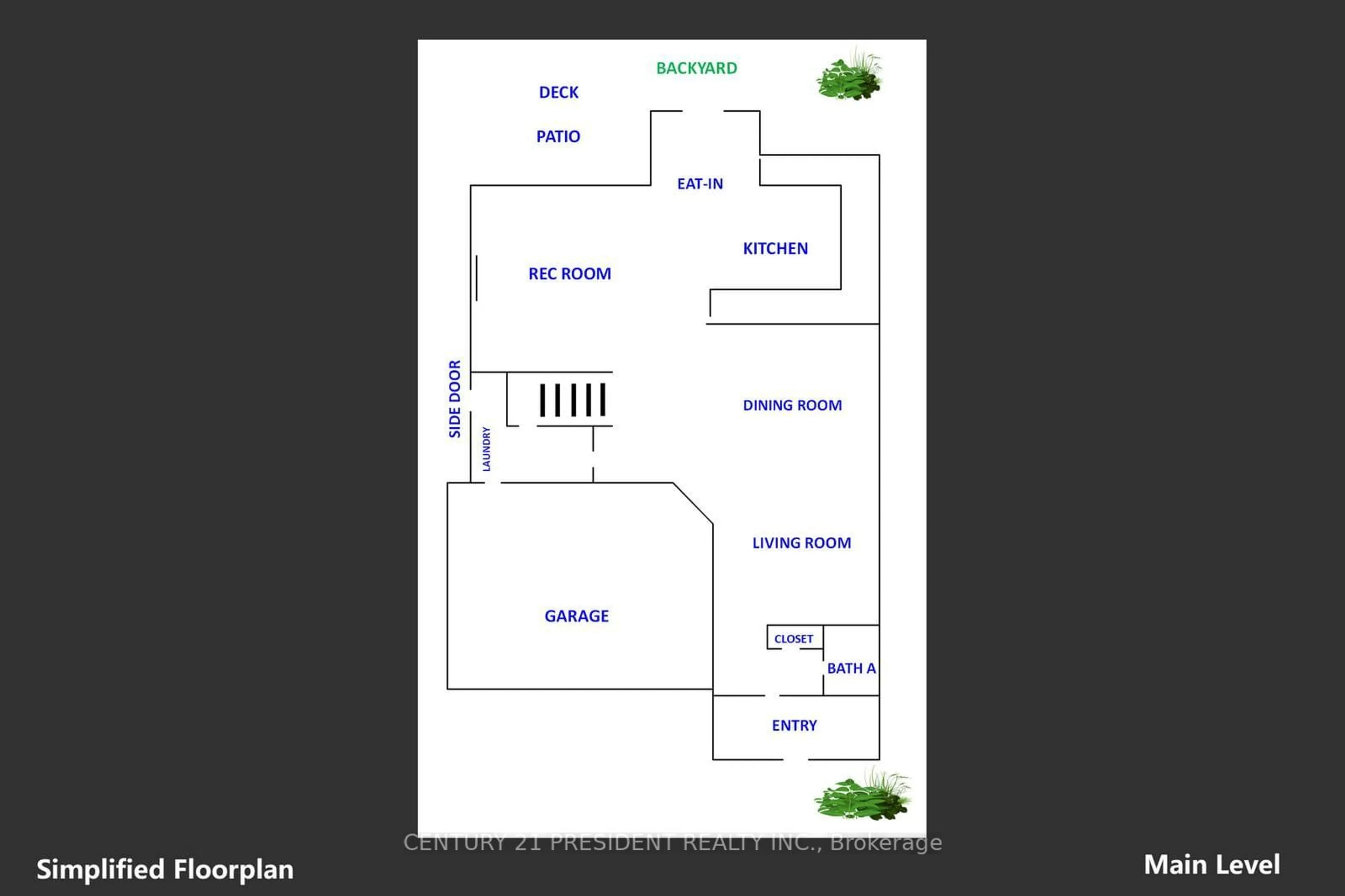 Floor plan for 5 Fringetree Rd, Brampton Ontario L6R 3V8
