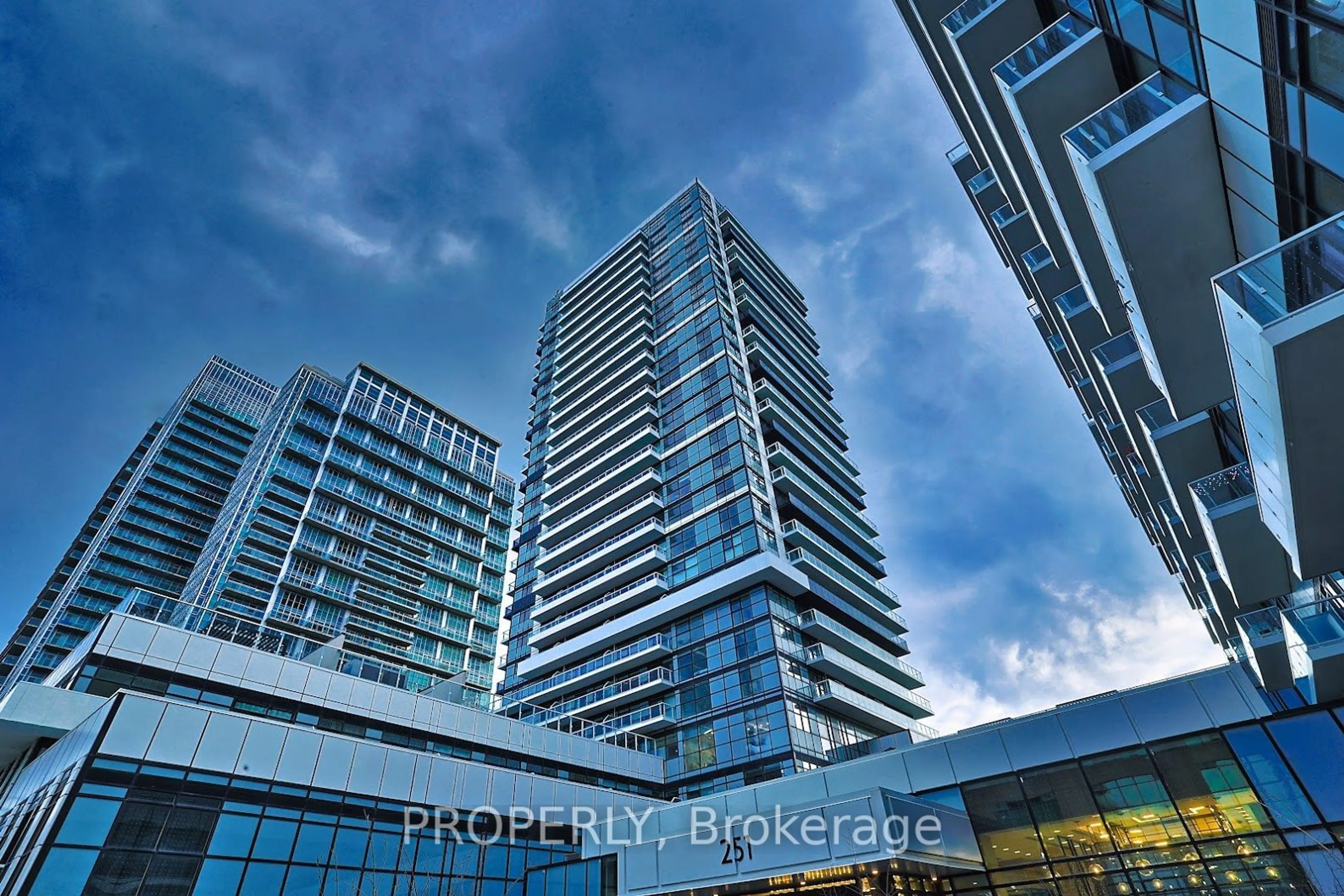 A pic from exterior of the house or condo for 251 Manitoba St #1306, Toronto Ontario M8Y 0C7