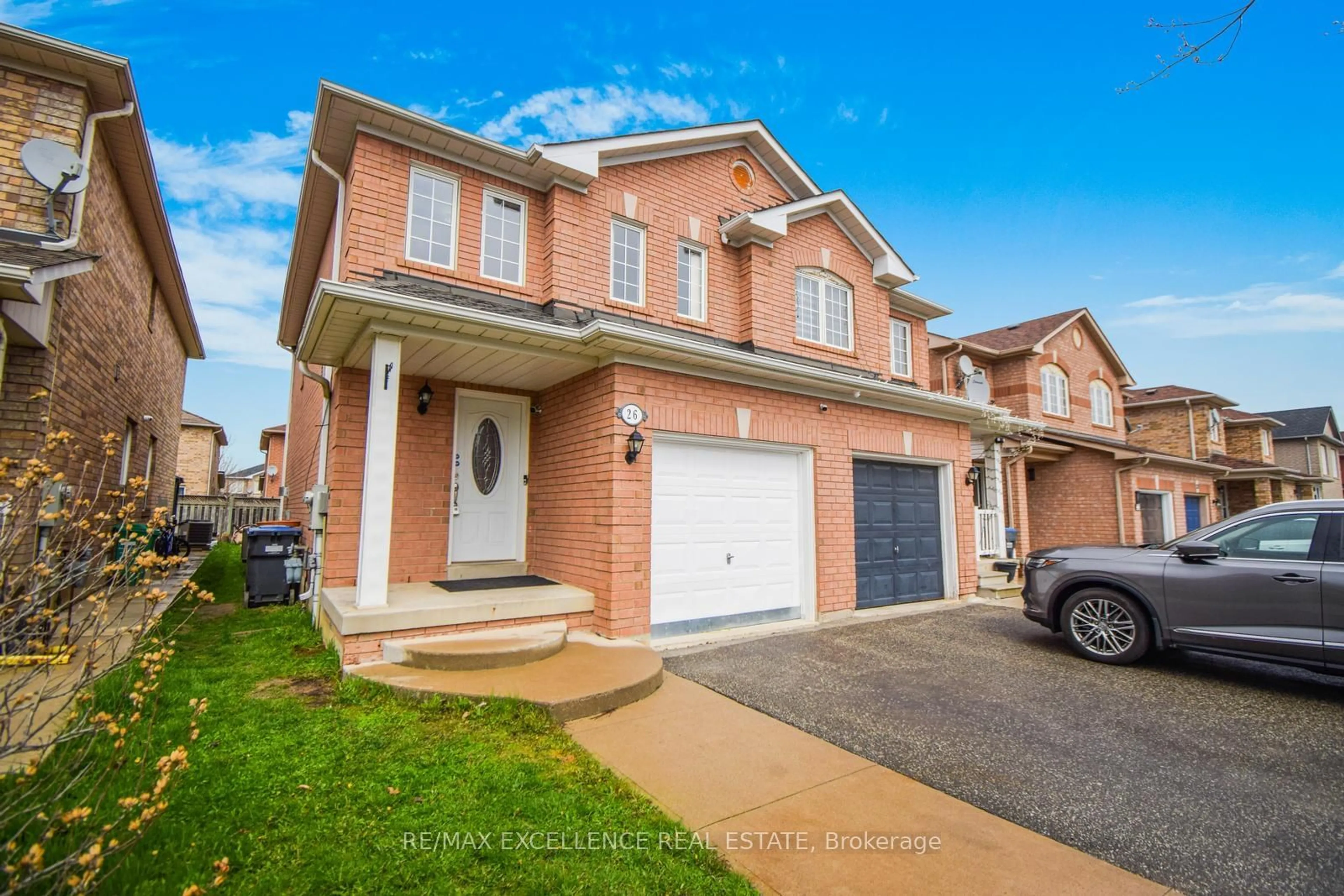 A pic from exterior of the house or condo for 26 Baha Cres, Brampton Ontario L7A 2J2