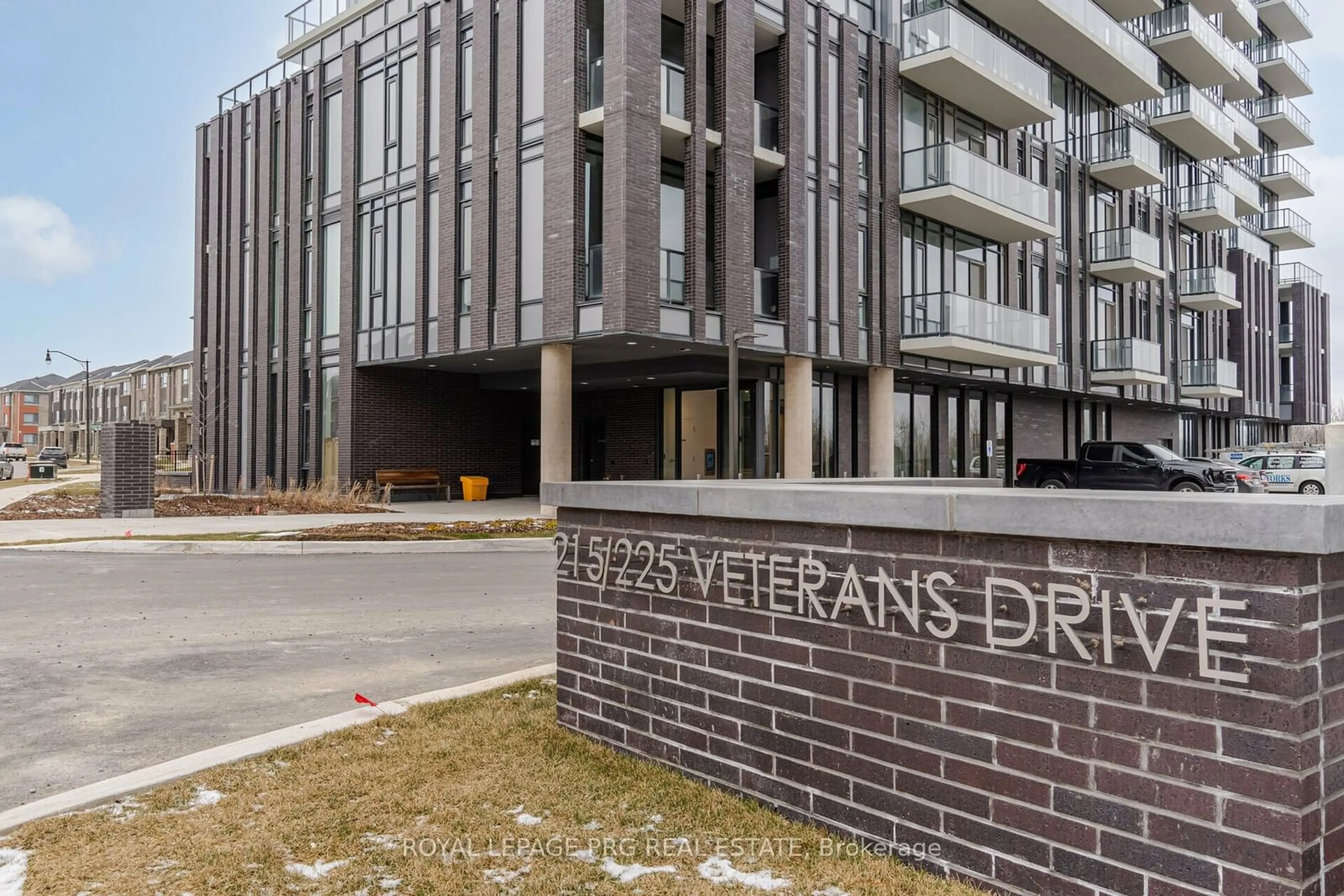 Outside view for 225 Veterans Dr #507, Brampton Ontario L7A 0B6