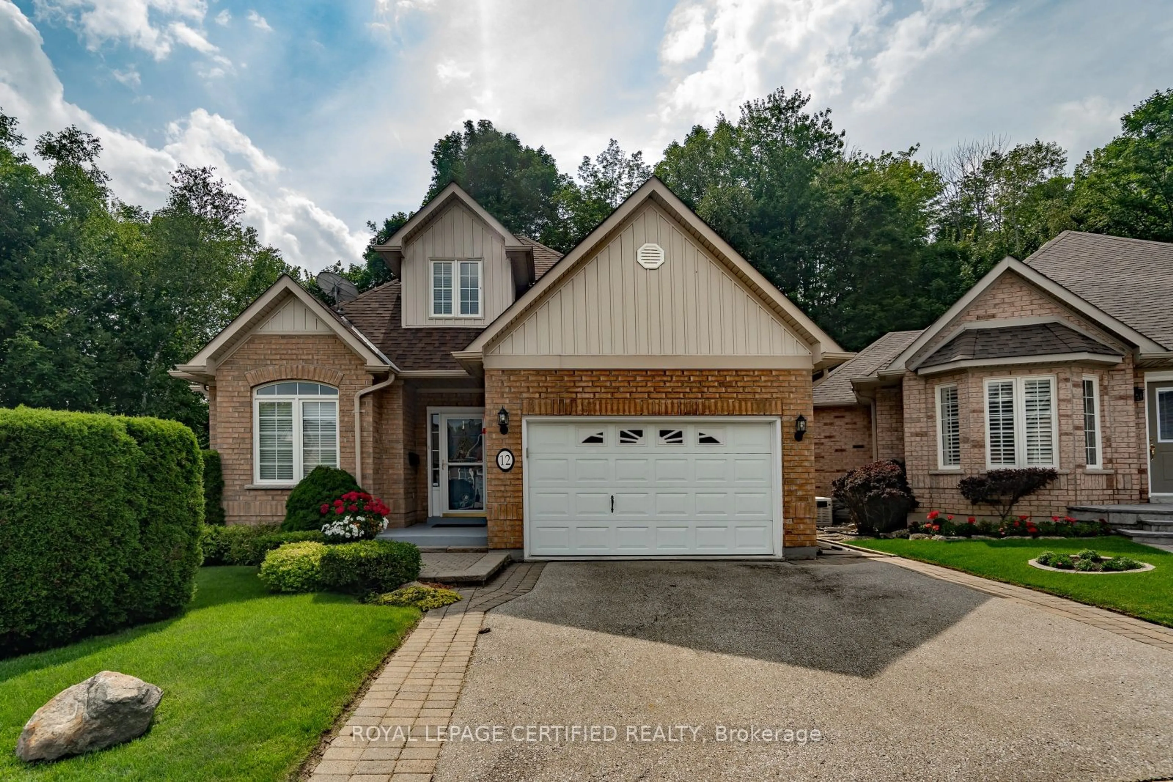 Home with brick exterior material for 12 Nailsworth Cres, Caledon Ontario L7C 1R3