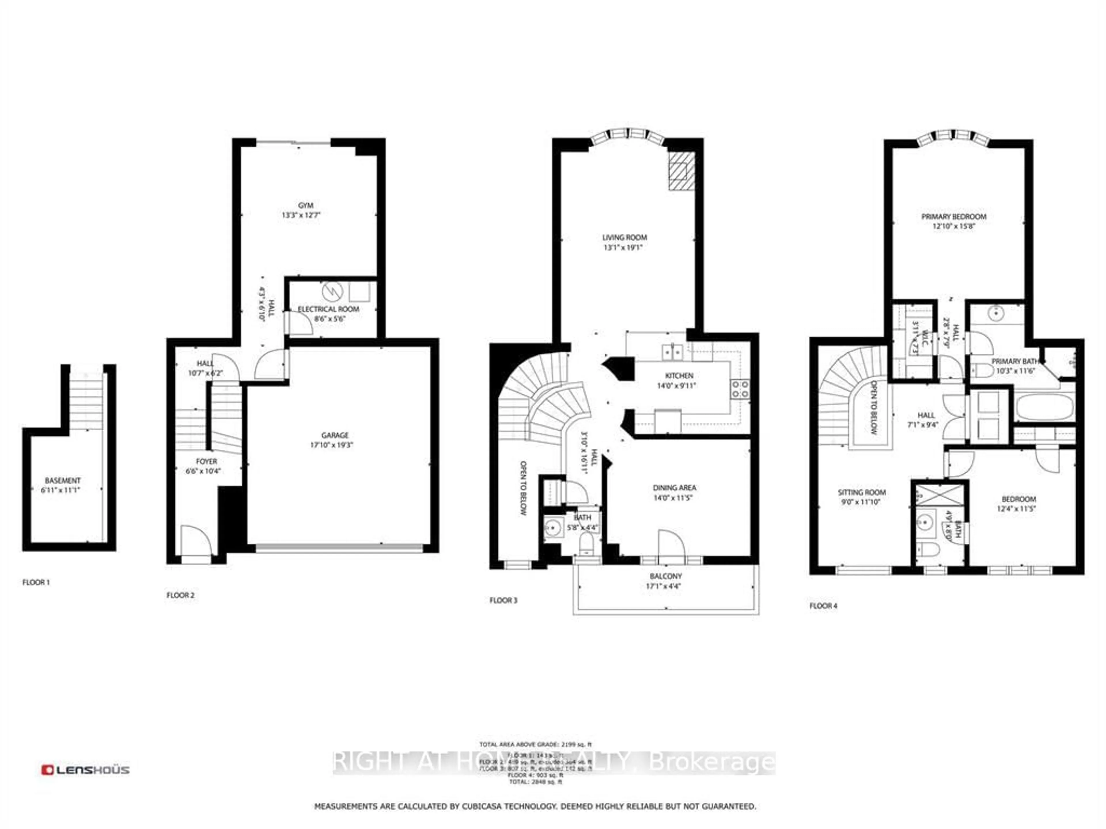 Floor plan for 1169 Dorval Dr #8, Oakville Ontario L6M 4V7