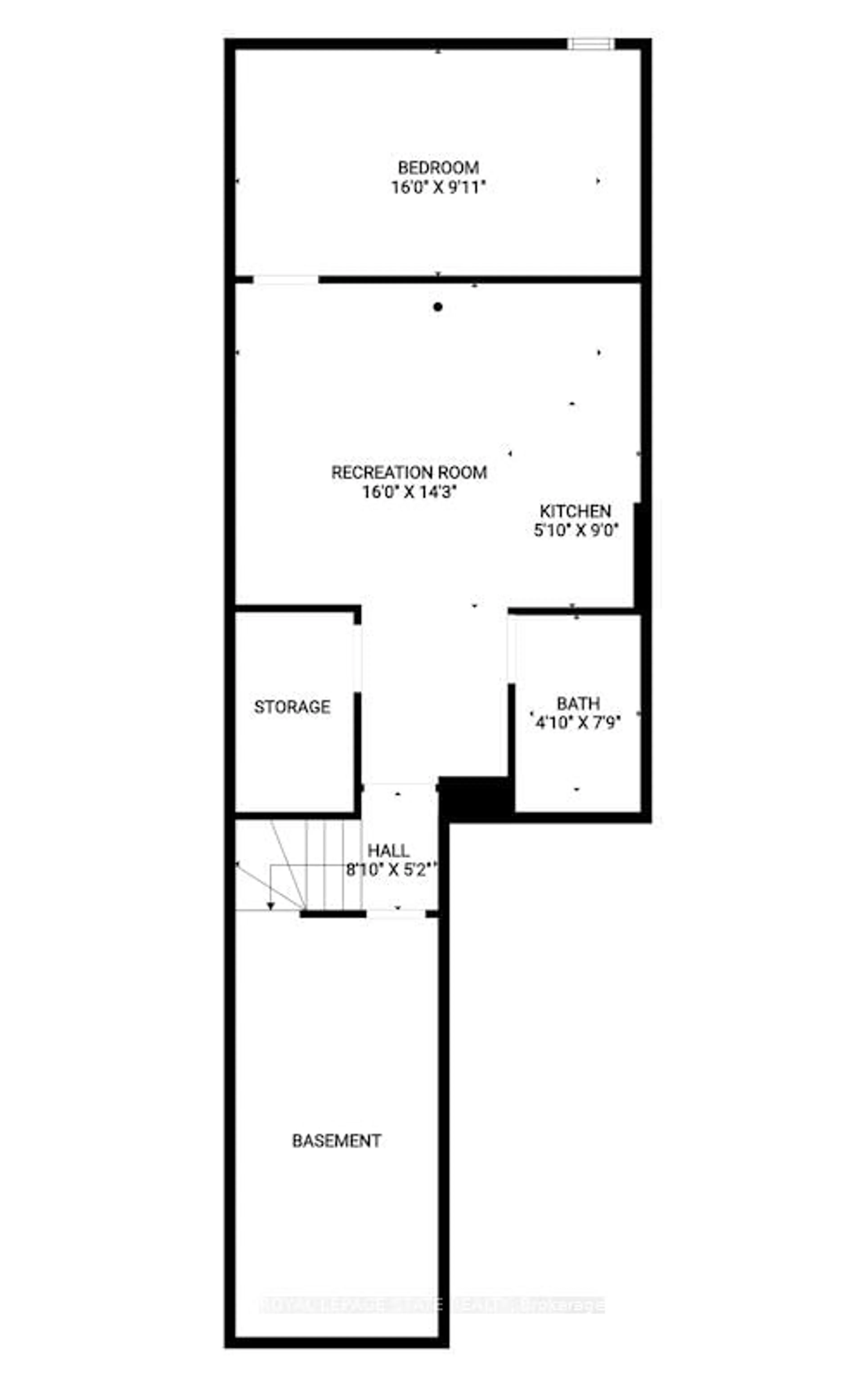 Floor plan for 4825 Verdi St, Burlington Ontario L7M 0H5