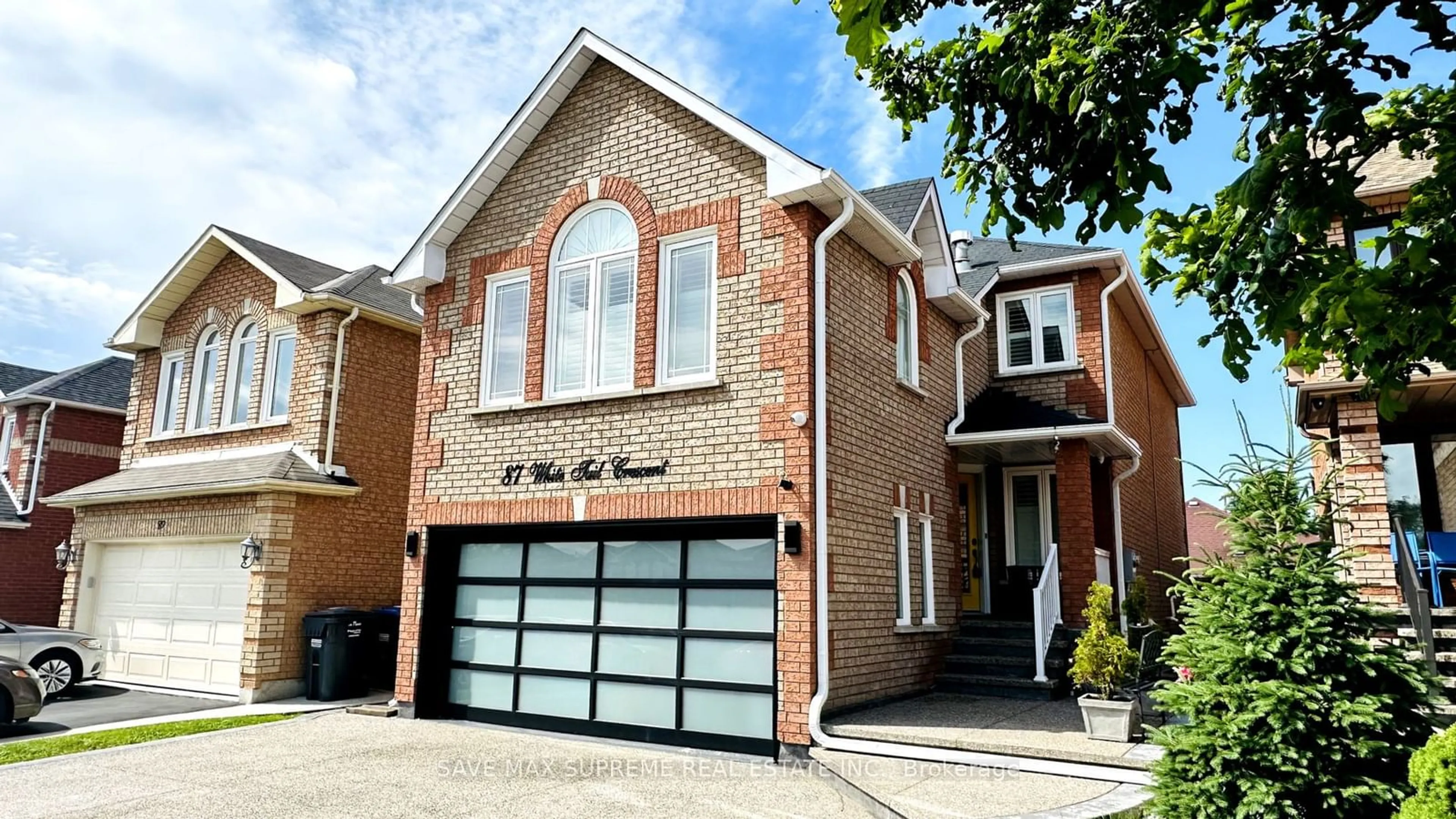 Home with brick exterior material for 87 White Tail Cres, Brampton Ontario L6Y 5C1