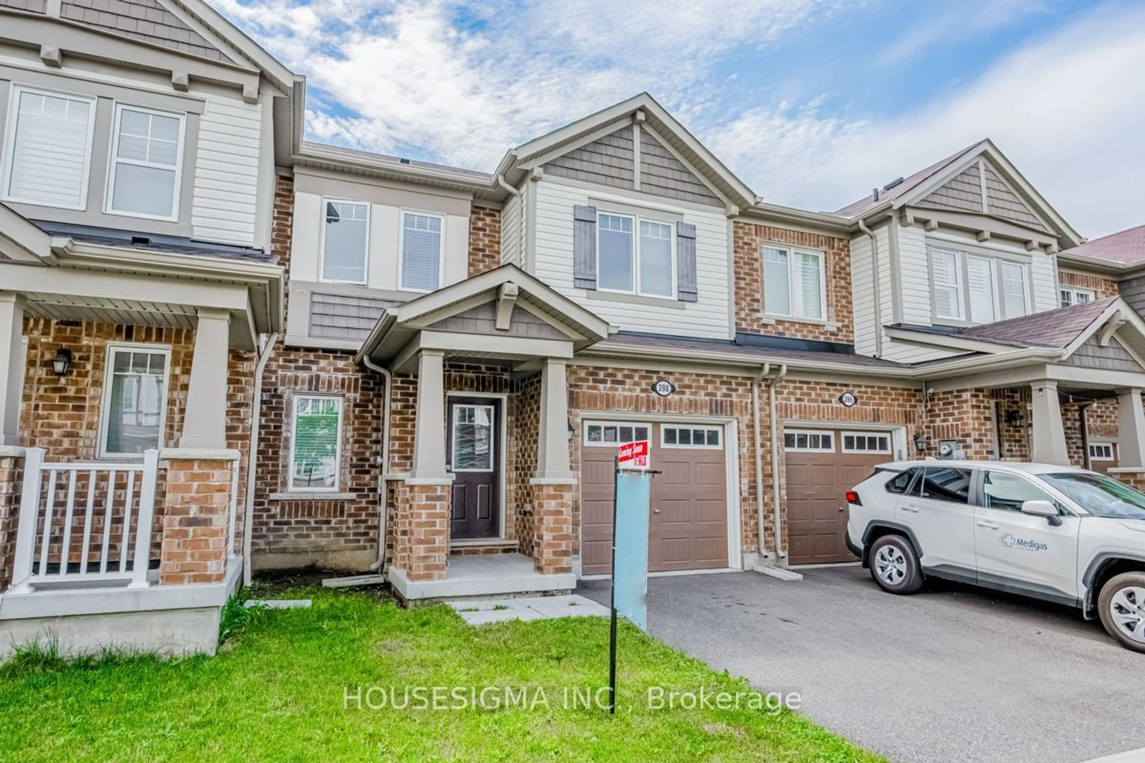 A pic from exterior of the house or condo for 288 Beasley Terr, Milton Ontario L9E 1C5