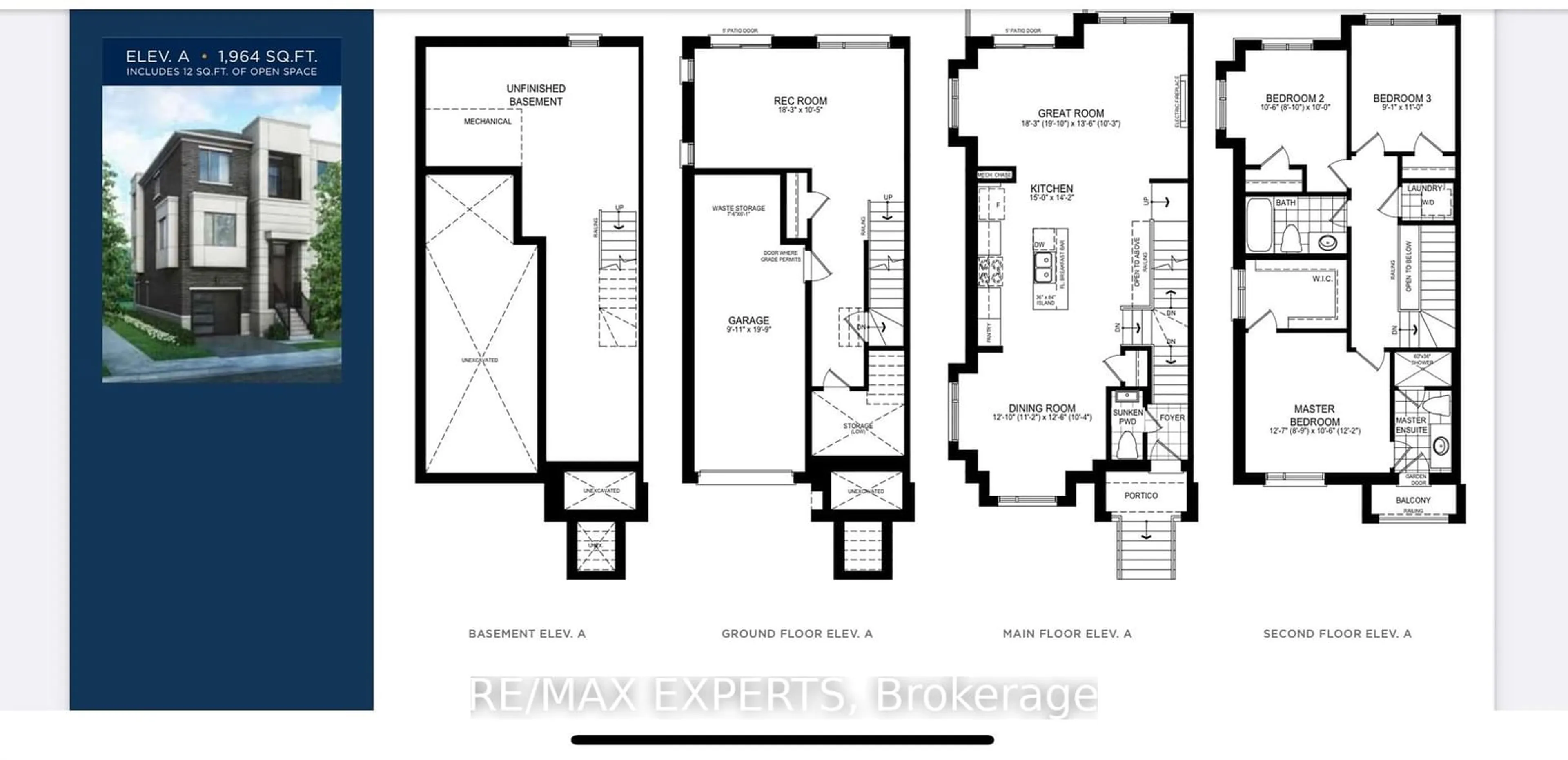 Floor plan for 28 Queensland Cres, Caledon Ontario L7E 2E1