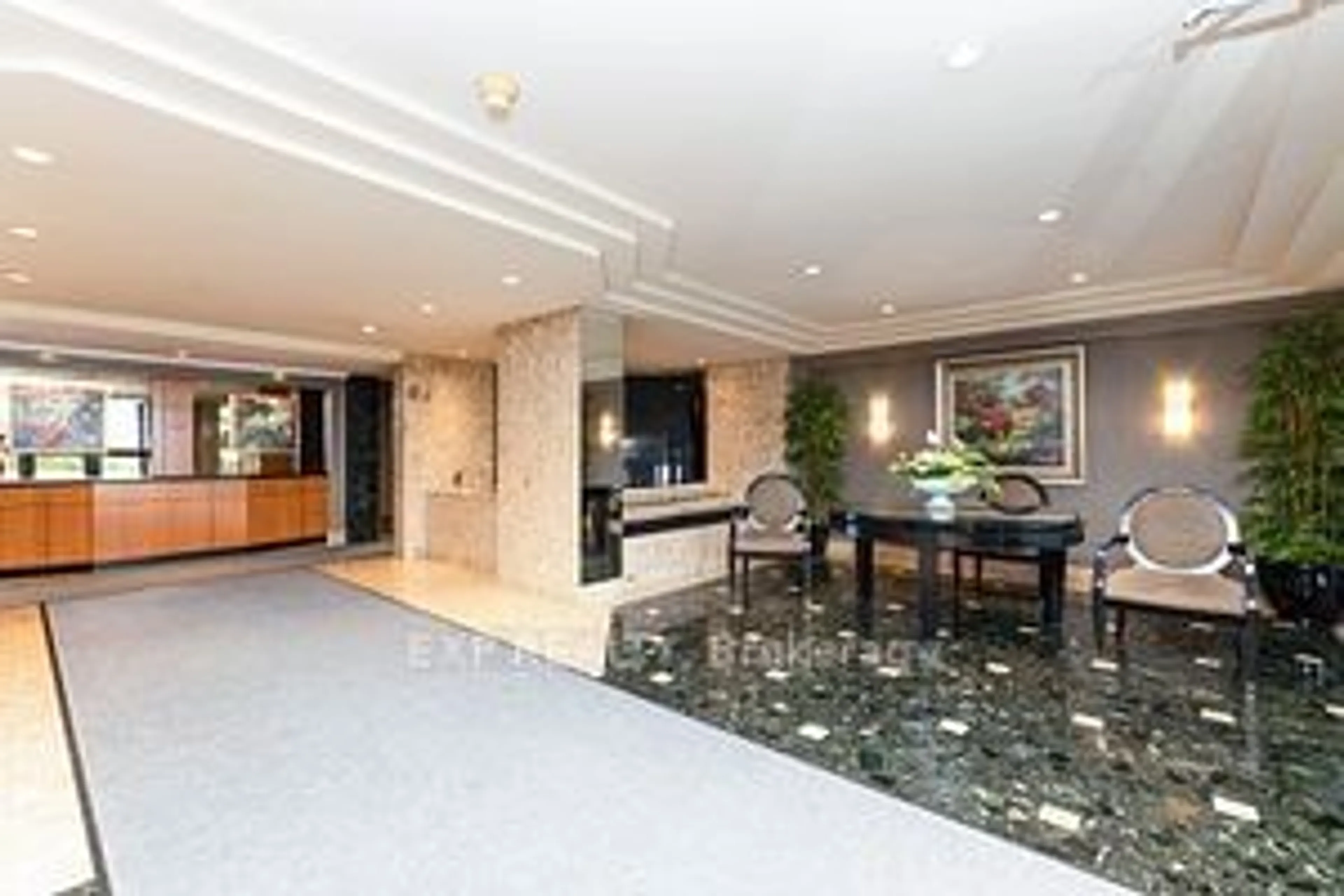 Indoor lobby for 6 Humberline Dr #325, Toronto Ontario M9W 6X8