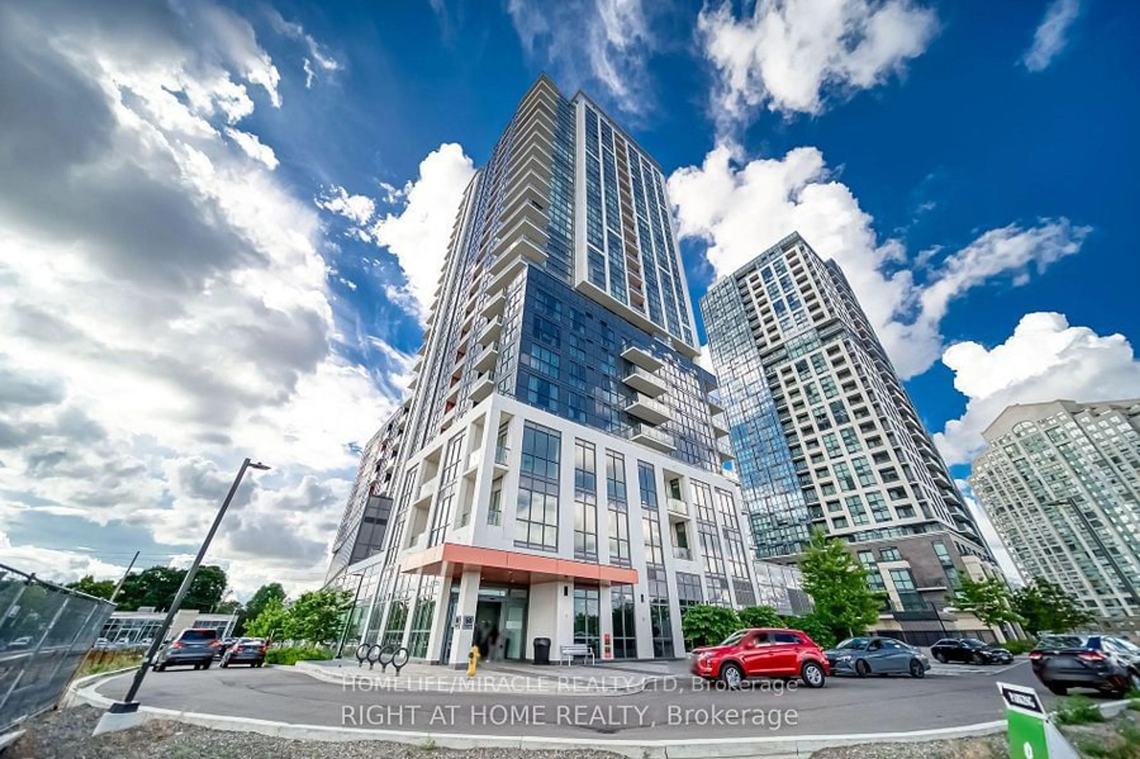 A pic from exterior of the house or condo for 50 Thomas Riley Rd #1104, Toronto Ontario M9B 0C5