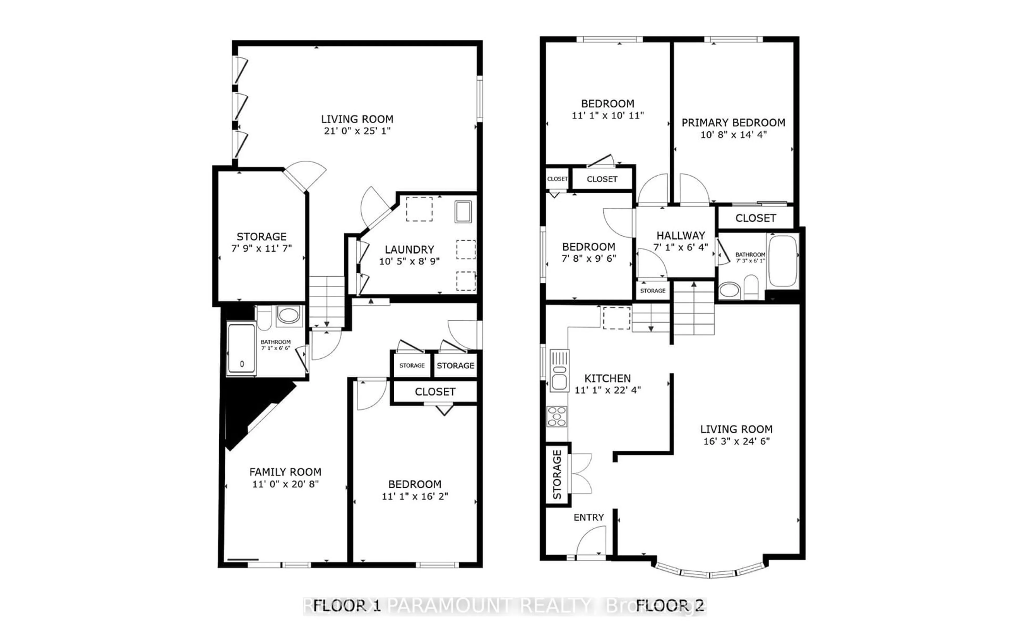 Floor plan for 18 Dartford Rd, Brampton Ontario L6T 2Z4