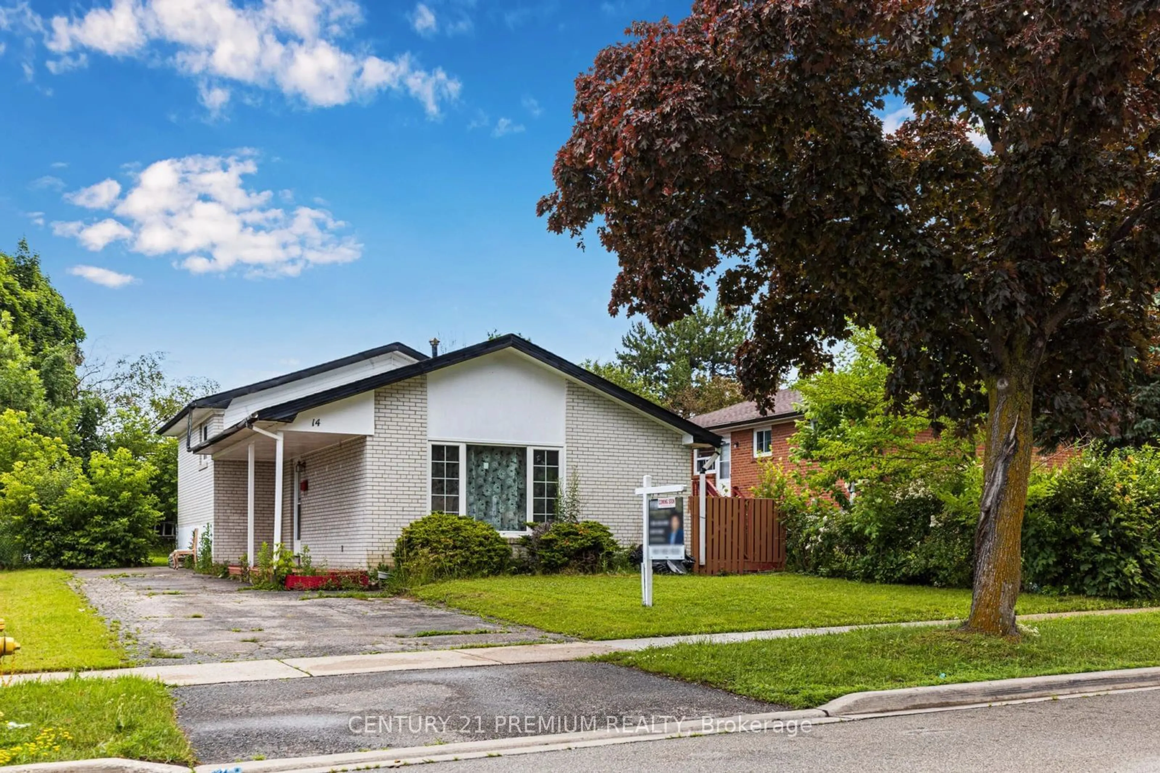 Frontside or backside of a home for 14 Milkwood Ave, Toronto Ontario M9V 1M1