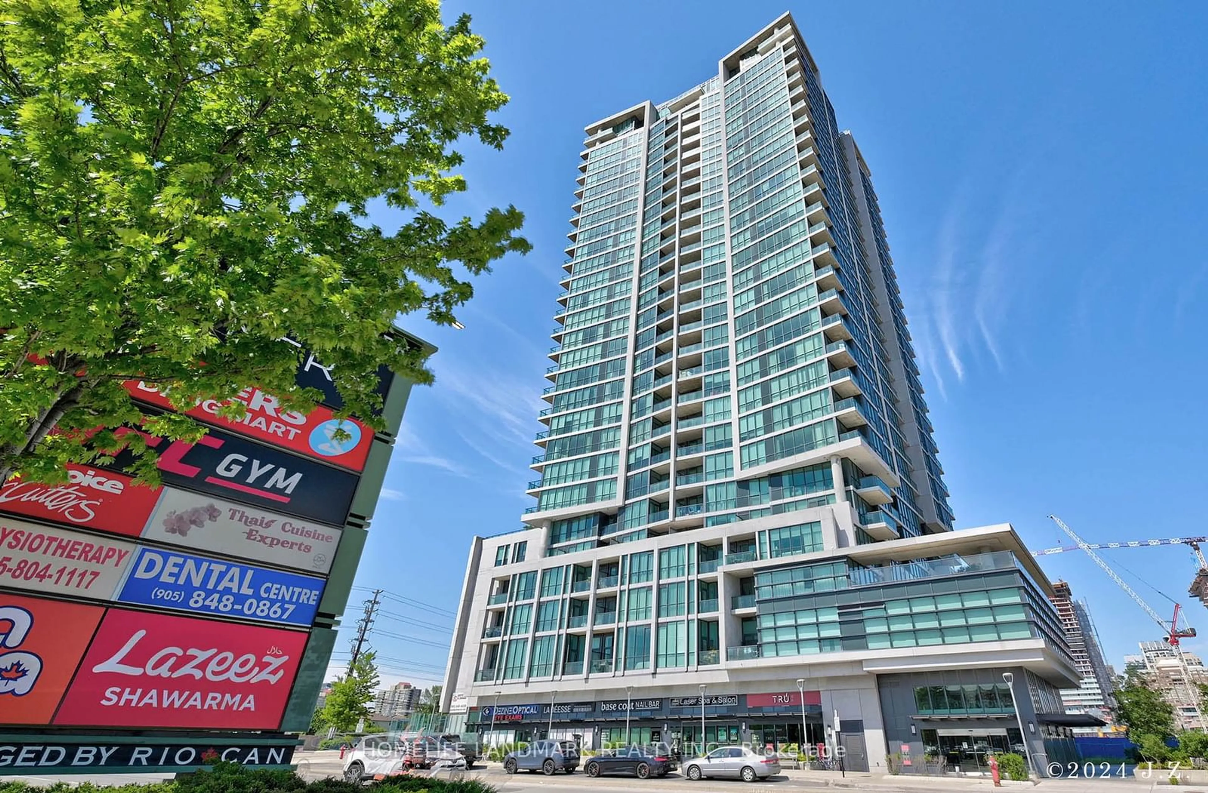 A pic from exterior of the house or condo for 3985 Grand Park Dr #1903, Mississauga Ontario L5B 0H8