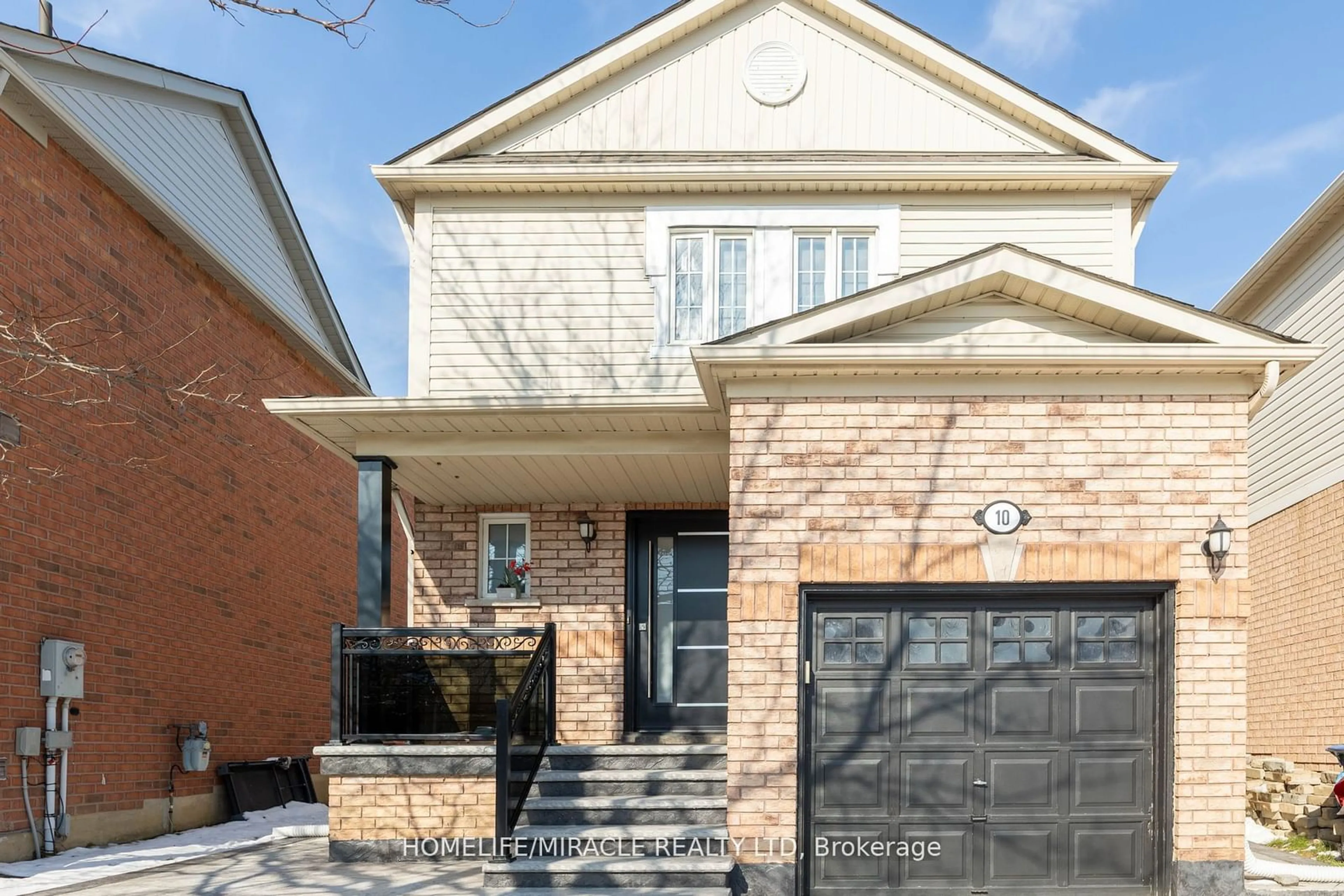 Home with brick exterior material for 10 Weatherell Dr, Brampton Ontario L7A 1Y7