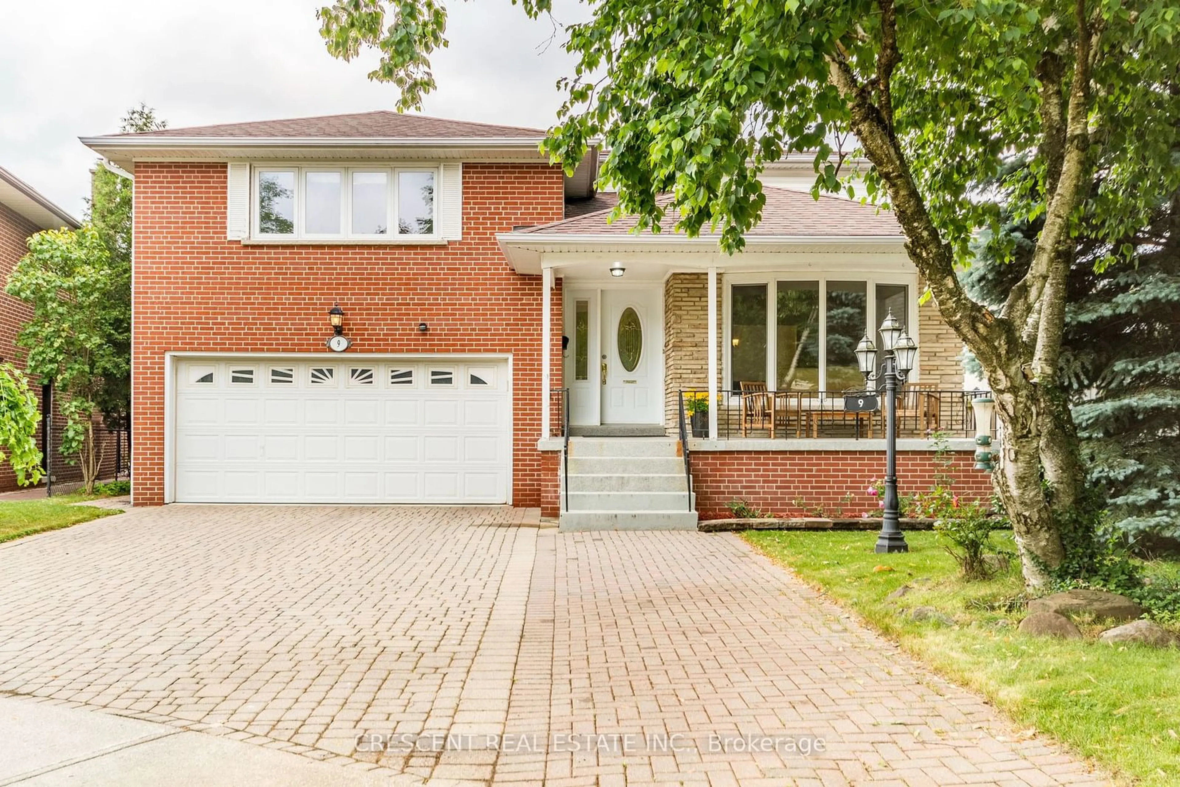 Home with brick exterior material for 9 Clay Crt, Toronto Ontario M9A 4S2