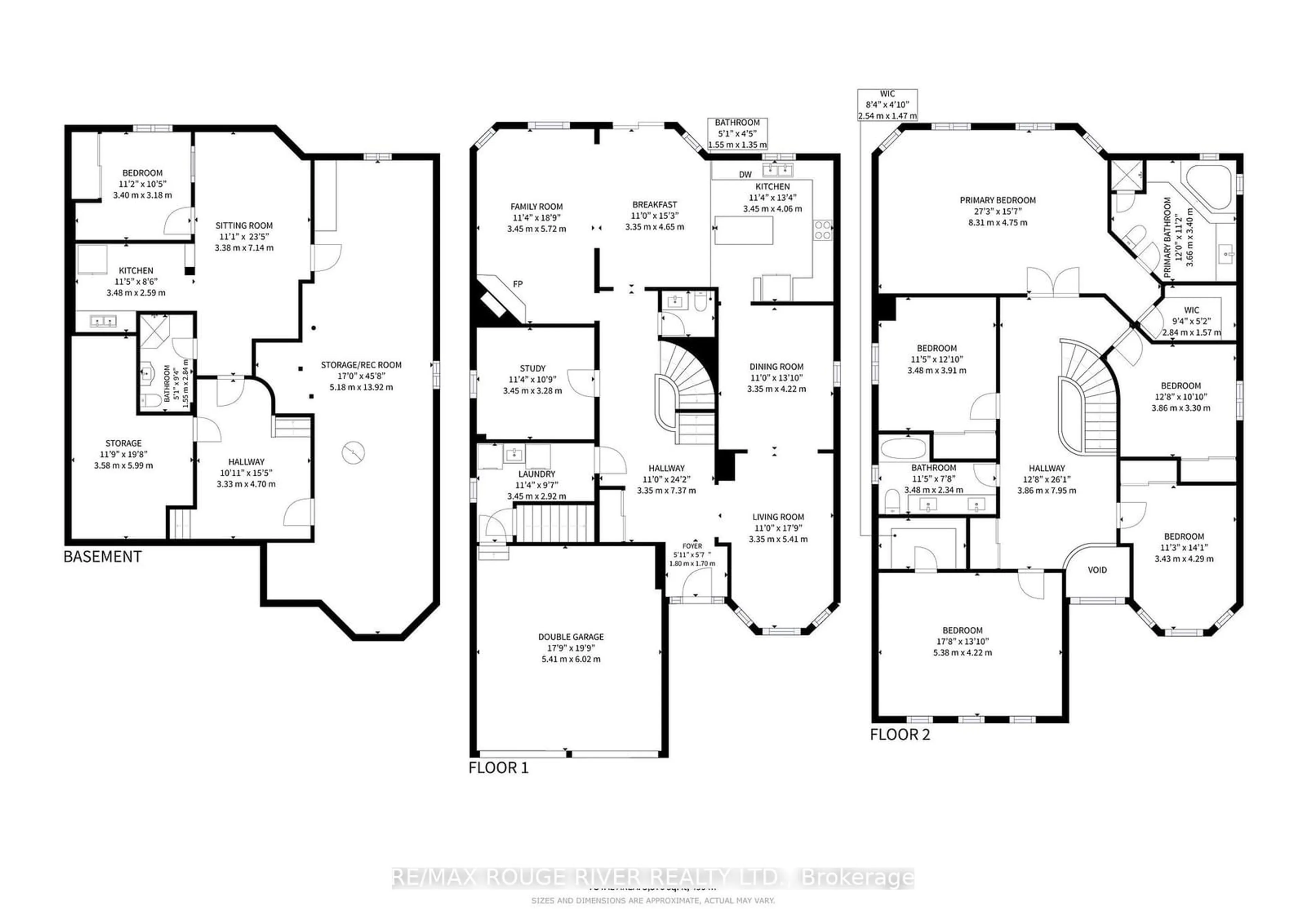 Floor plan for 1235 Windsor Hill Blvd, Mississauga Ontario L5V 1N8