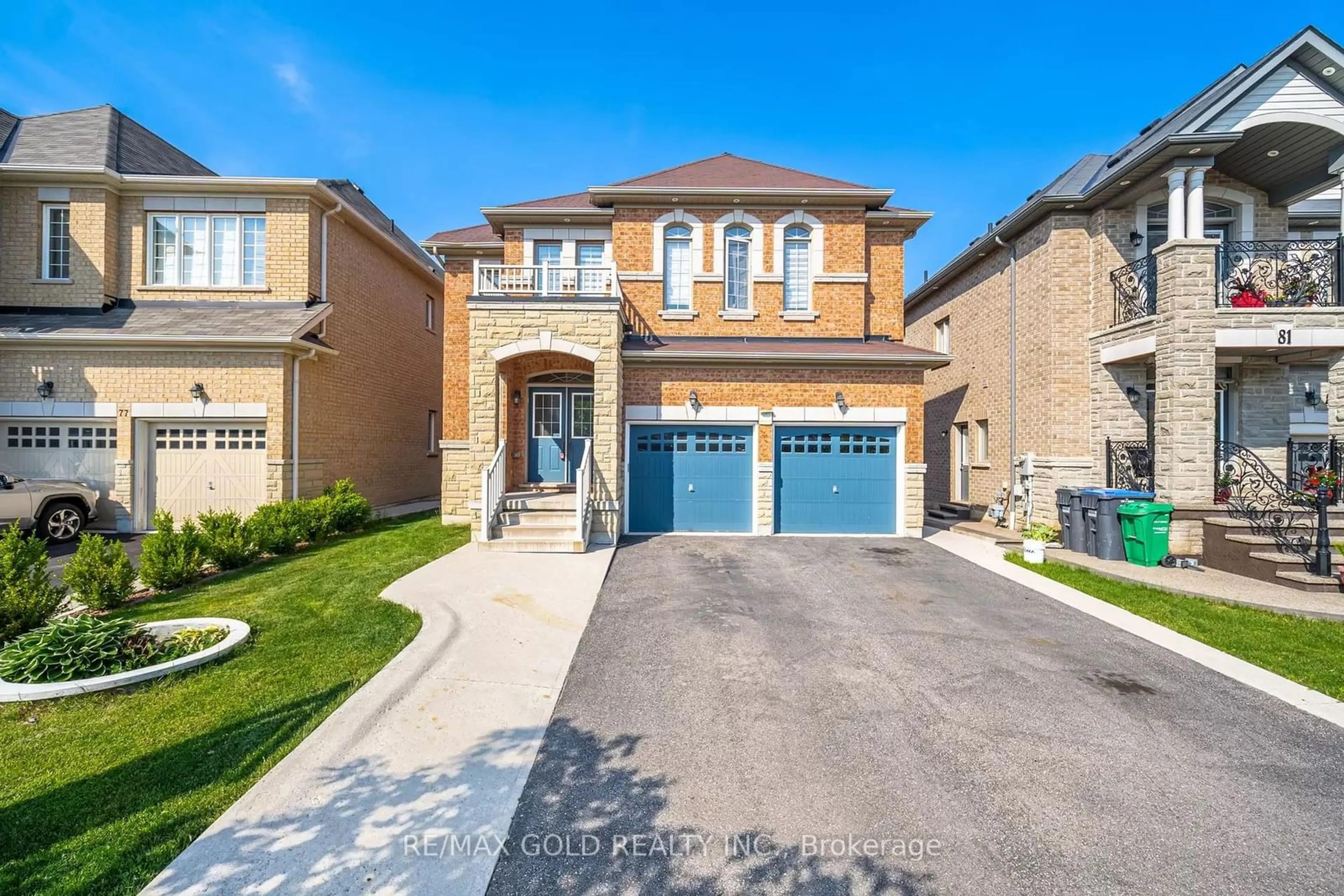 Home with brick exterior material for 79 Apple Valley Way, Brampton Ontario L6P 0W4