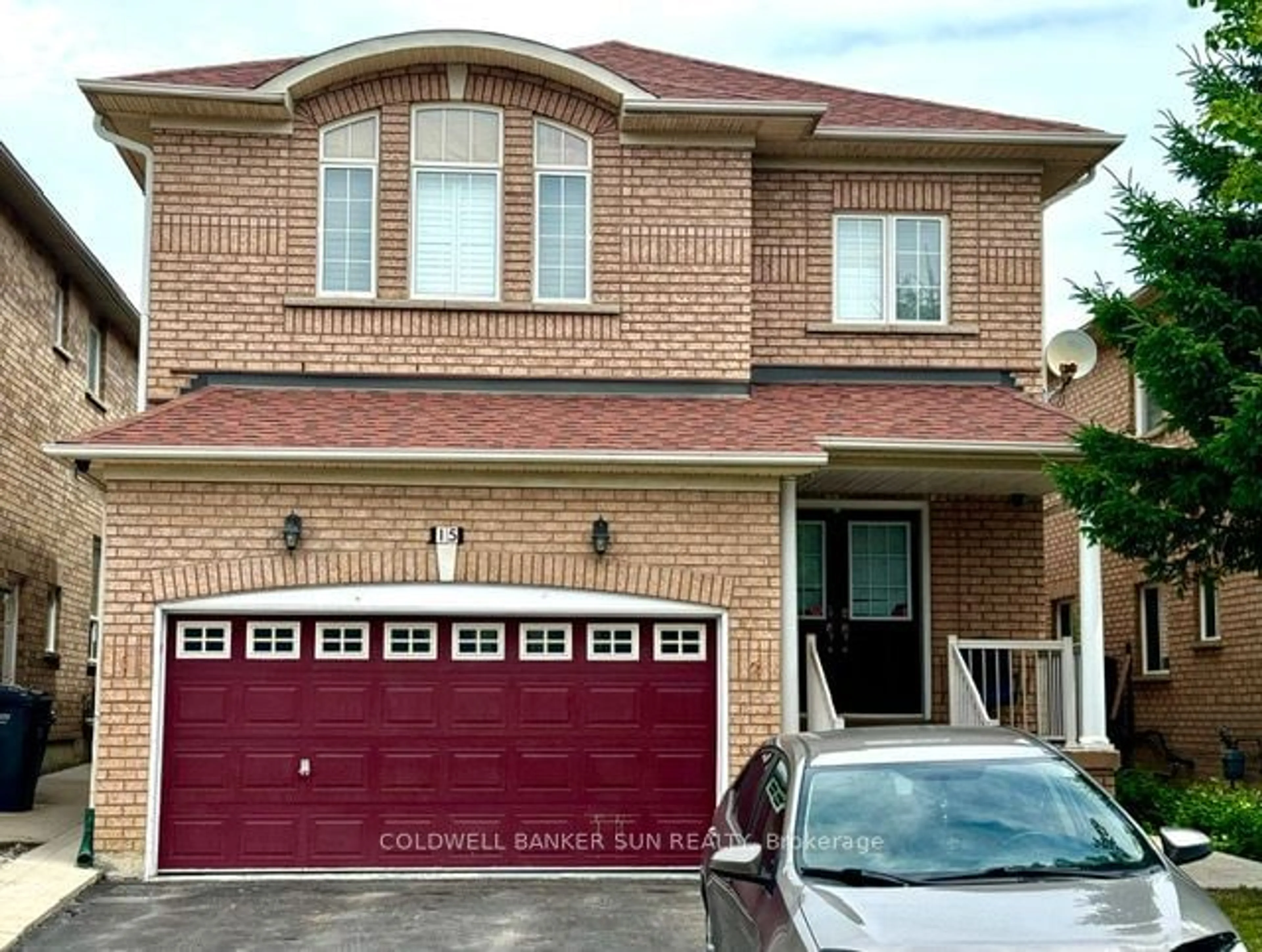 Home with brick exterior material for 15 Goreridge Cres, Brampton Ontario L6P 1P2