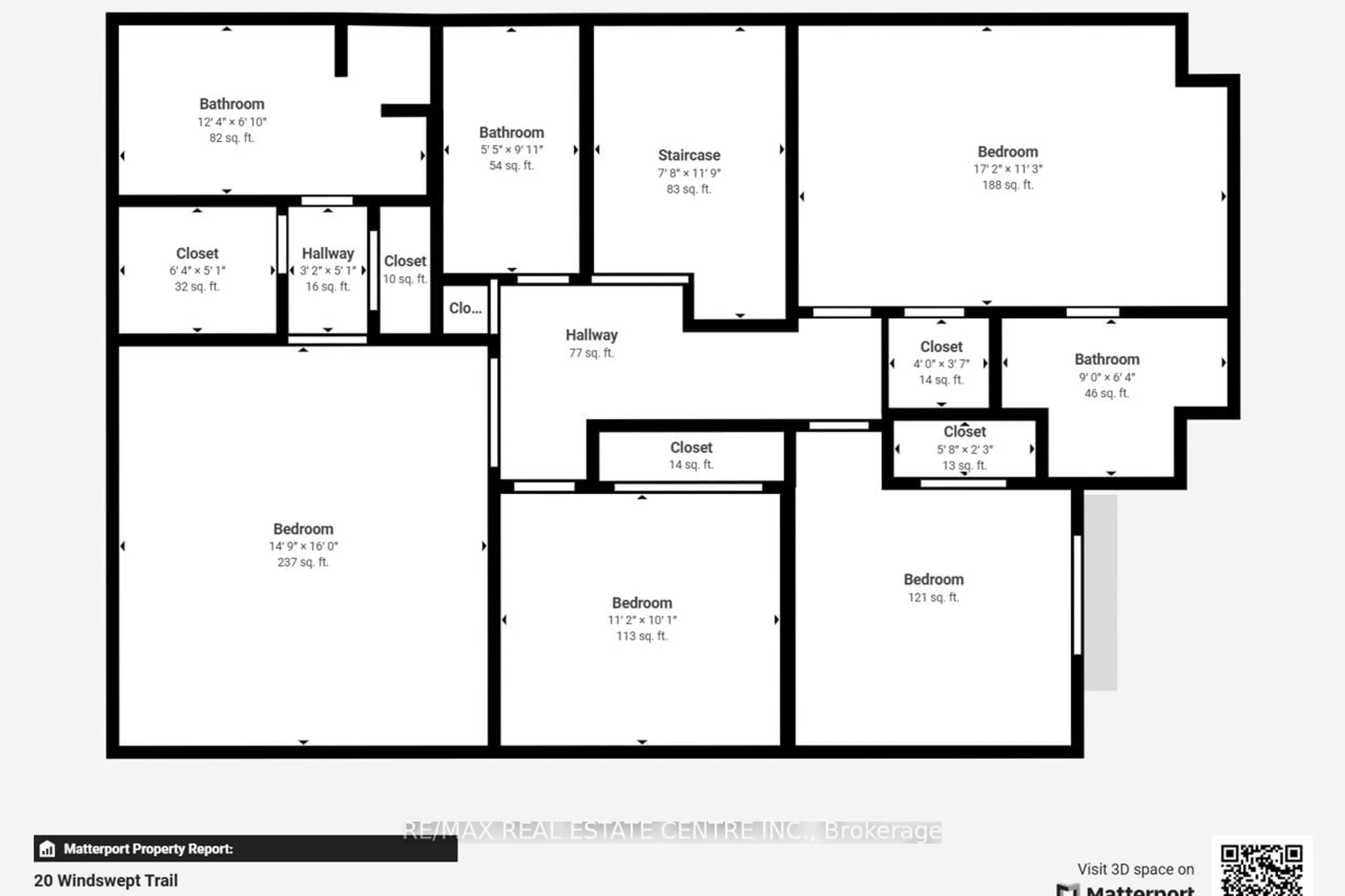 Floor plan for 20 Windswept Tr, Brampton Ontario L7A 0K2