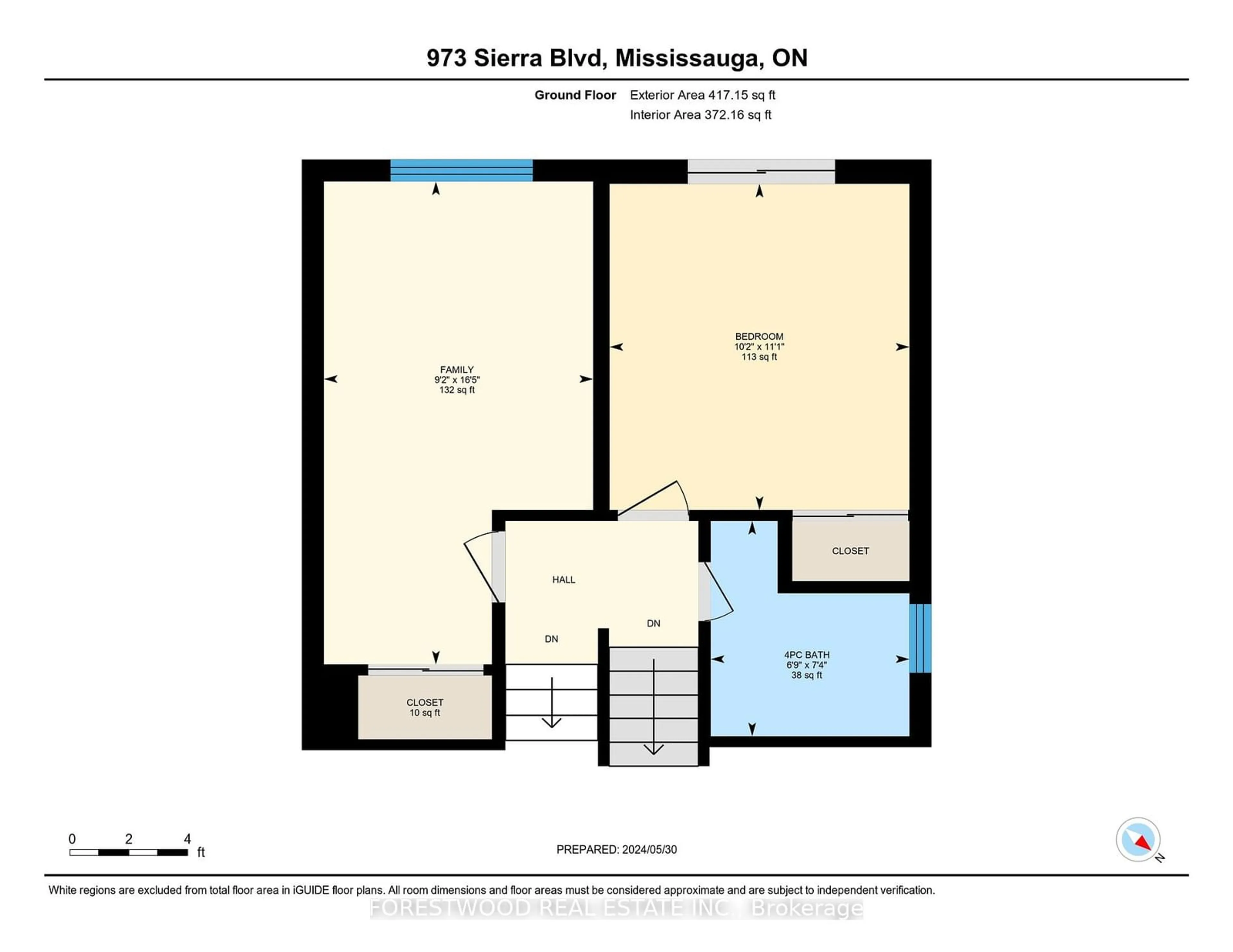 Floor plan for 973 Sierra Blvd, Mississauga Ontario L4Y 2E3