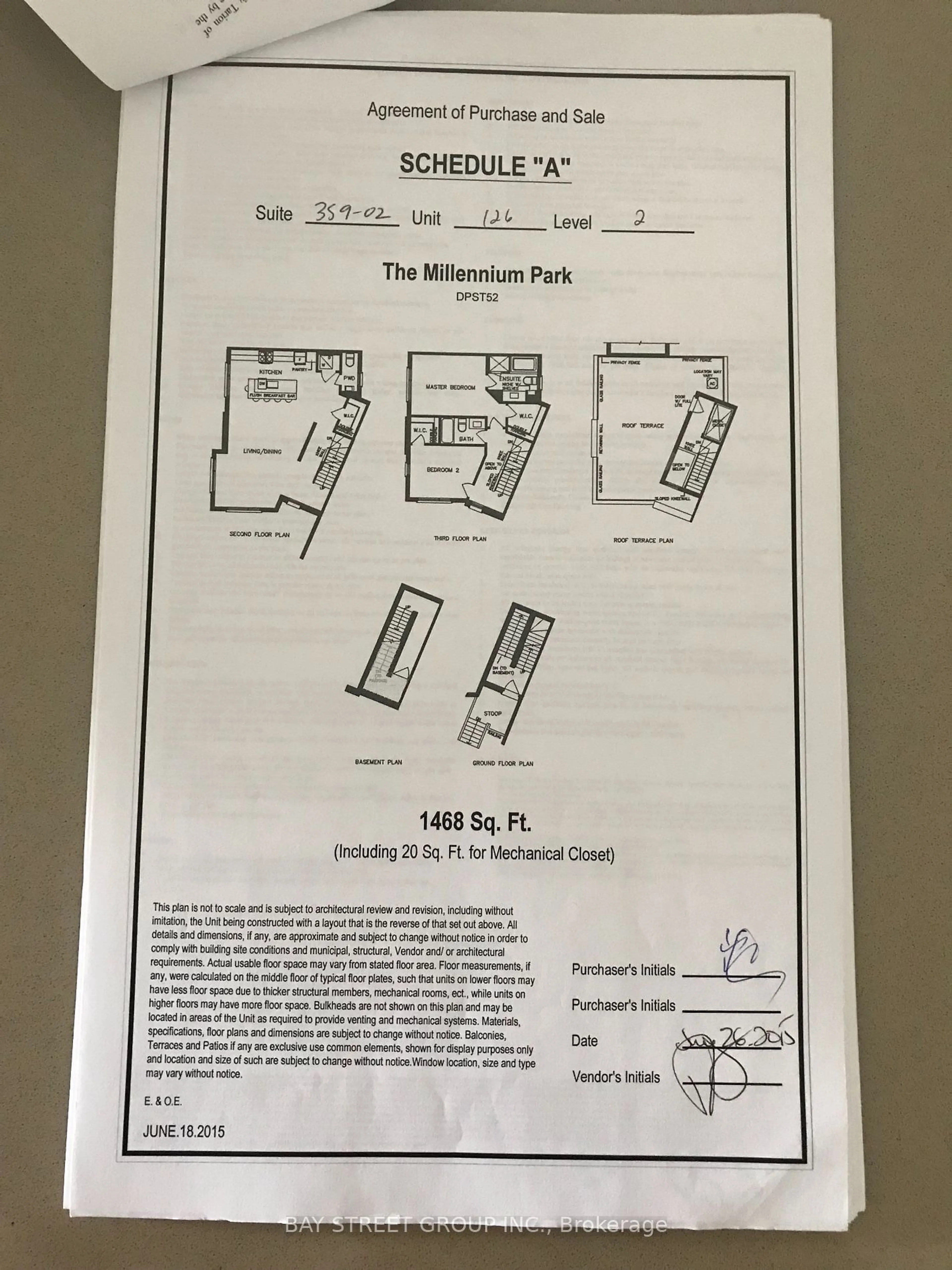 Floor plan for 161 Frederick Tisdale Dr #2, Toronto Ontario M3K 0B5