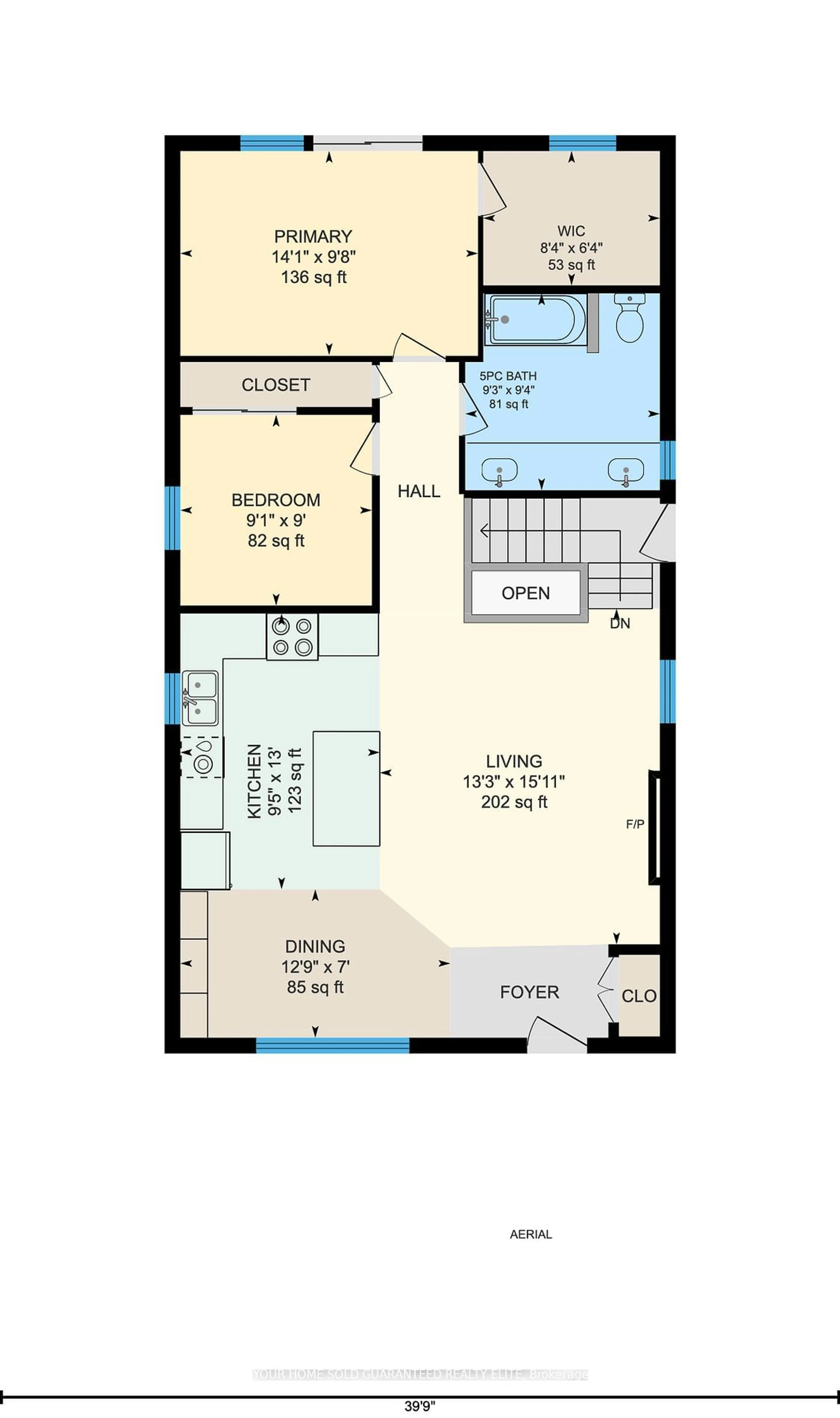 Floor plan for 715 Drury Lane, Burlington Ontario L7R 2X9