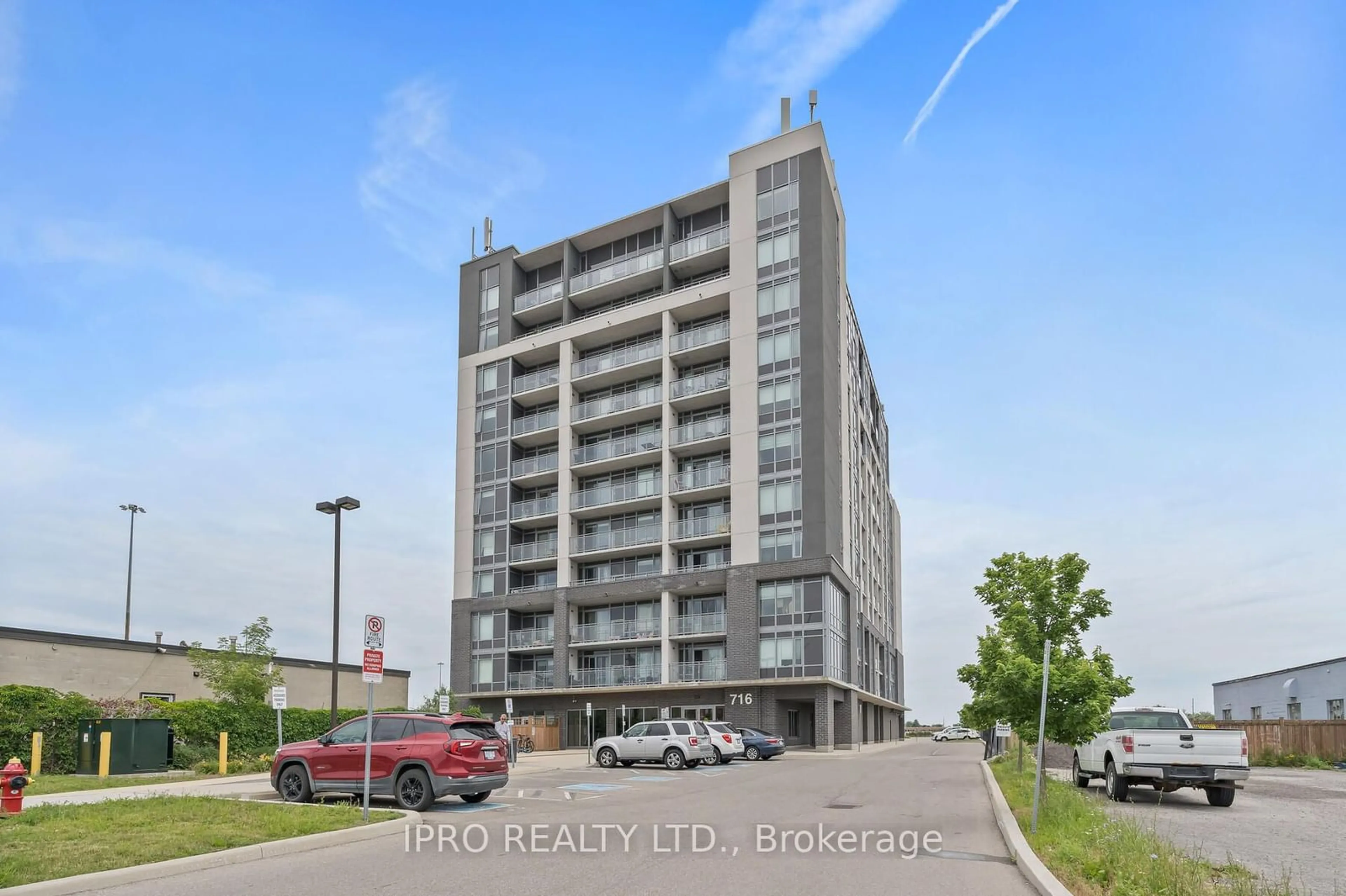 A pic from exterior of the house or condo for 716 Main St #207, Milton Ontario L9T 9L9