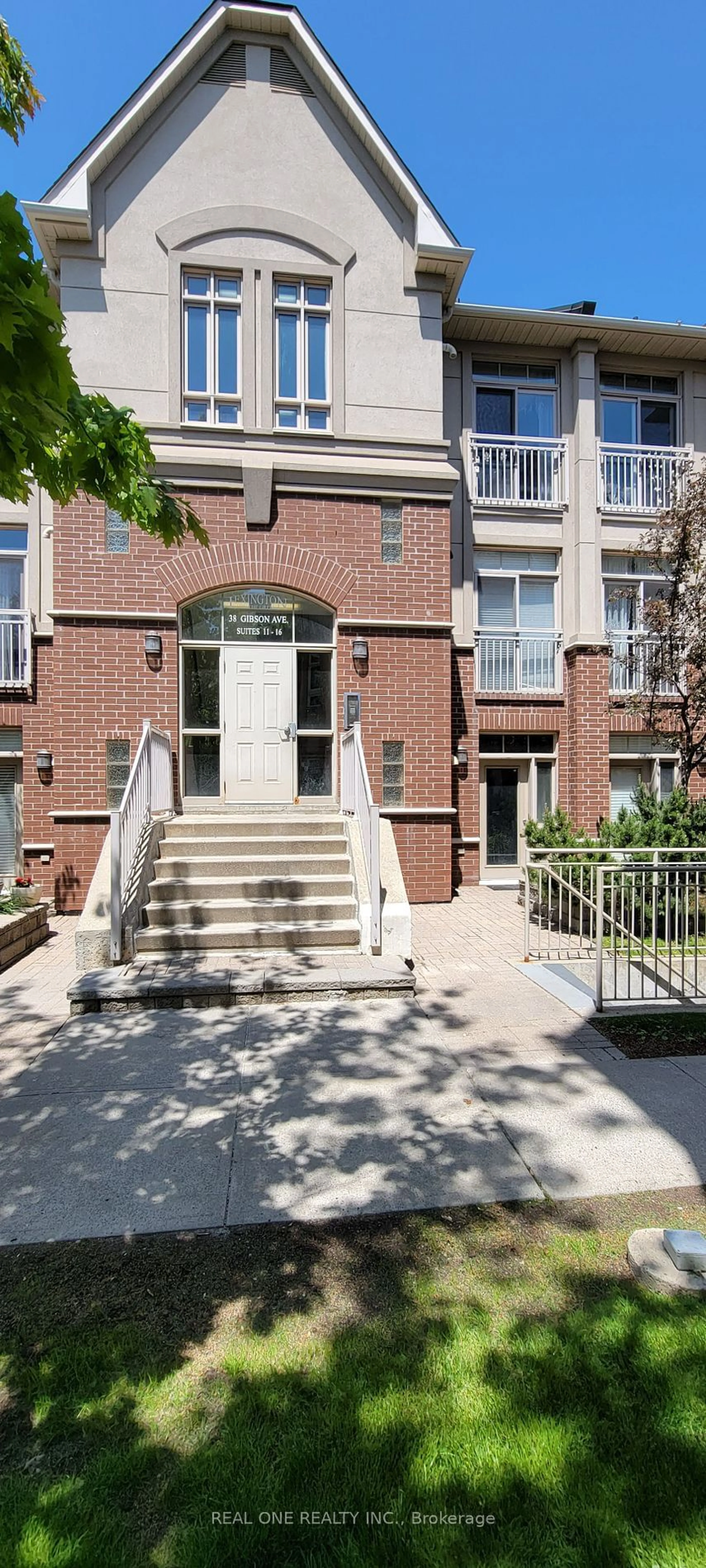 A pic from exterior of the house or condo for 38 Gibson Ave #11, Toronto Ontario M9N 0A5