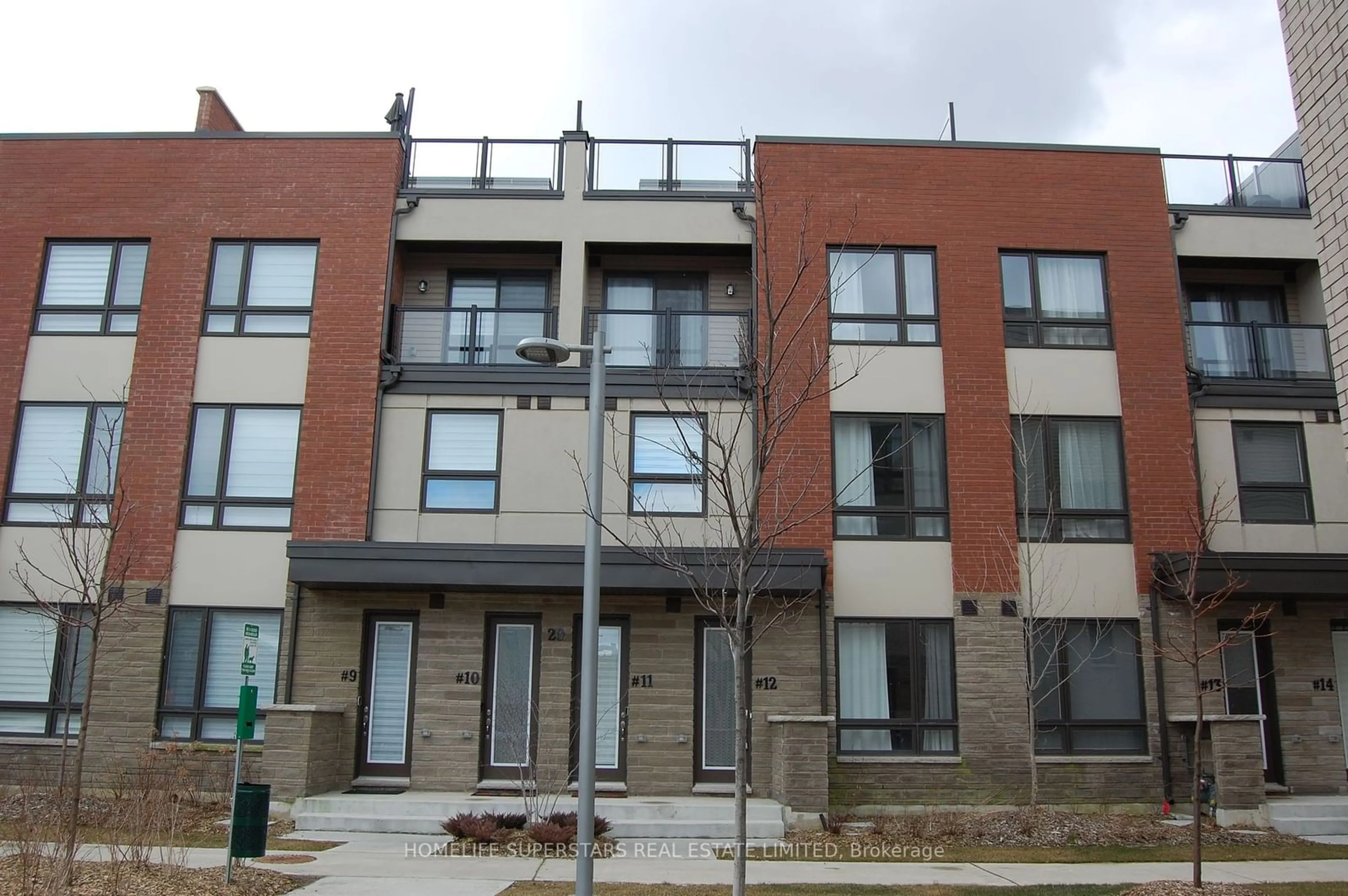 A pic from exterior of the house or condo for 20 Woodstream Dr #12, Toronto Ontario M9W 0G1