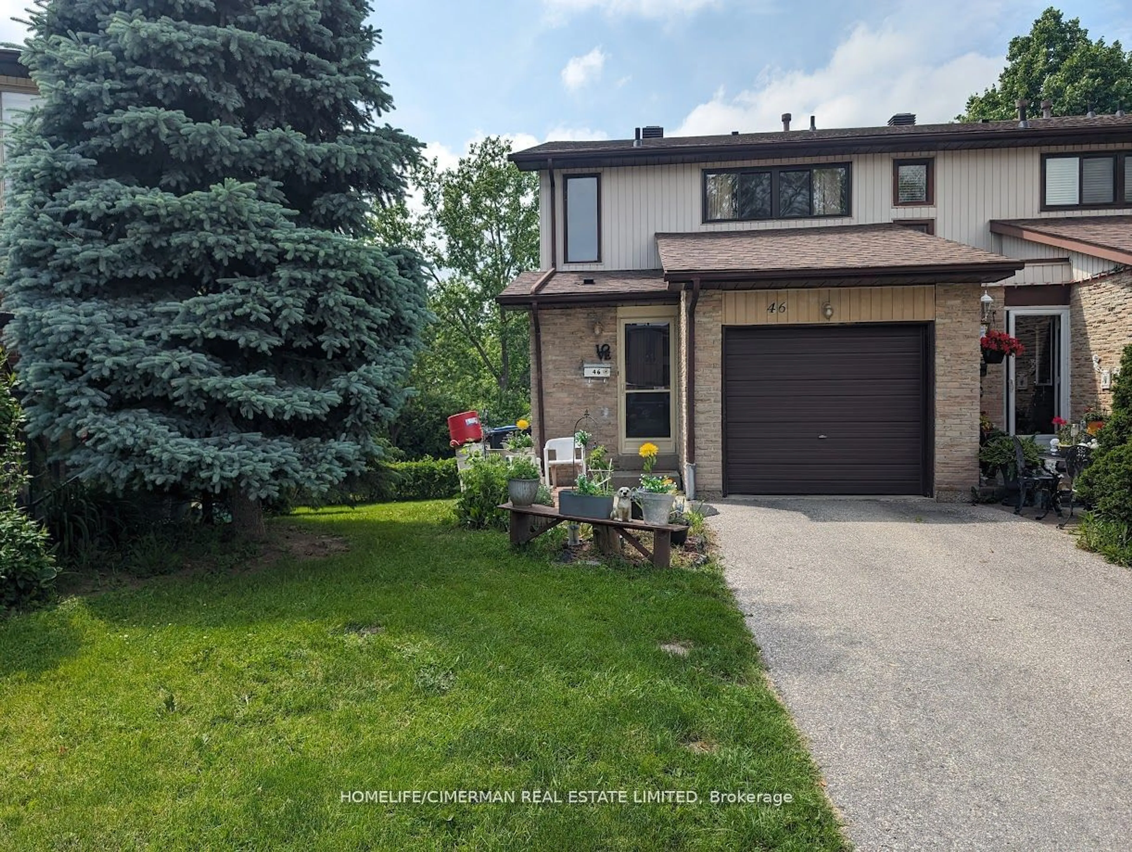 Frontside or backside of a home for 46 Foster Cres #46, Brampton Ontario L6V 3M7