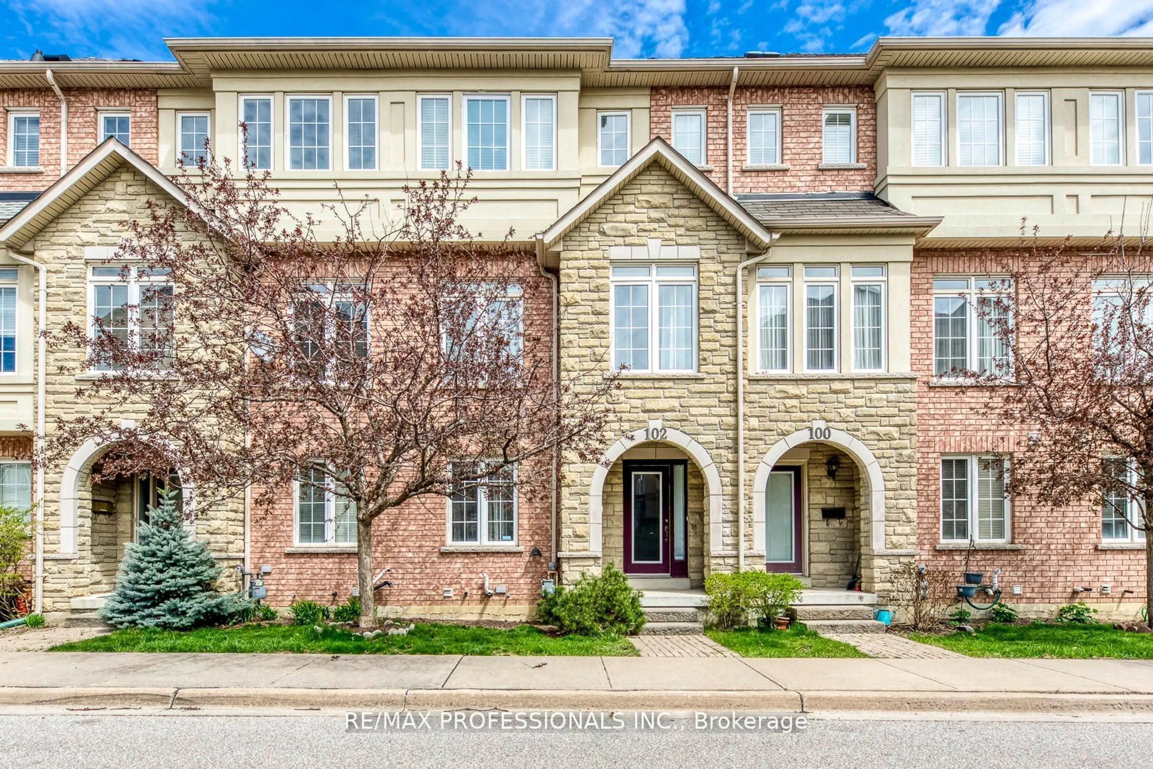 Home with brick exterior material for 102 Ramage Lane, Toronto Ontario M9C 5S6