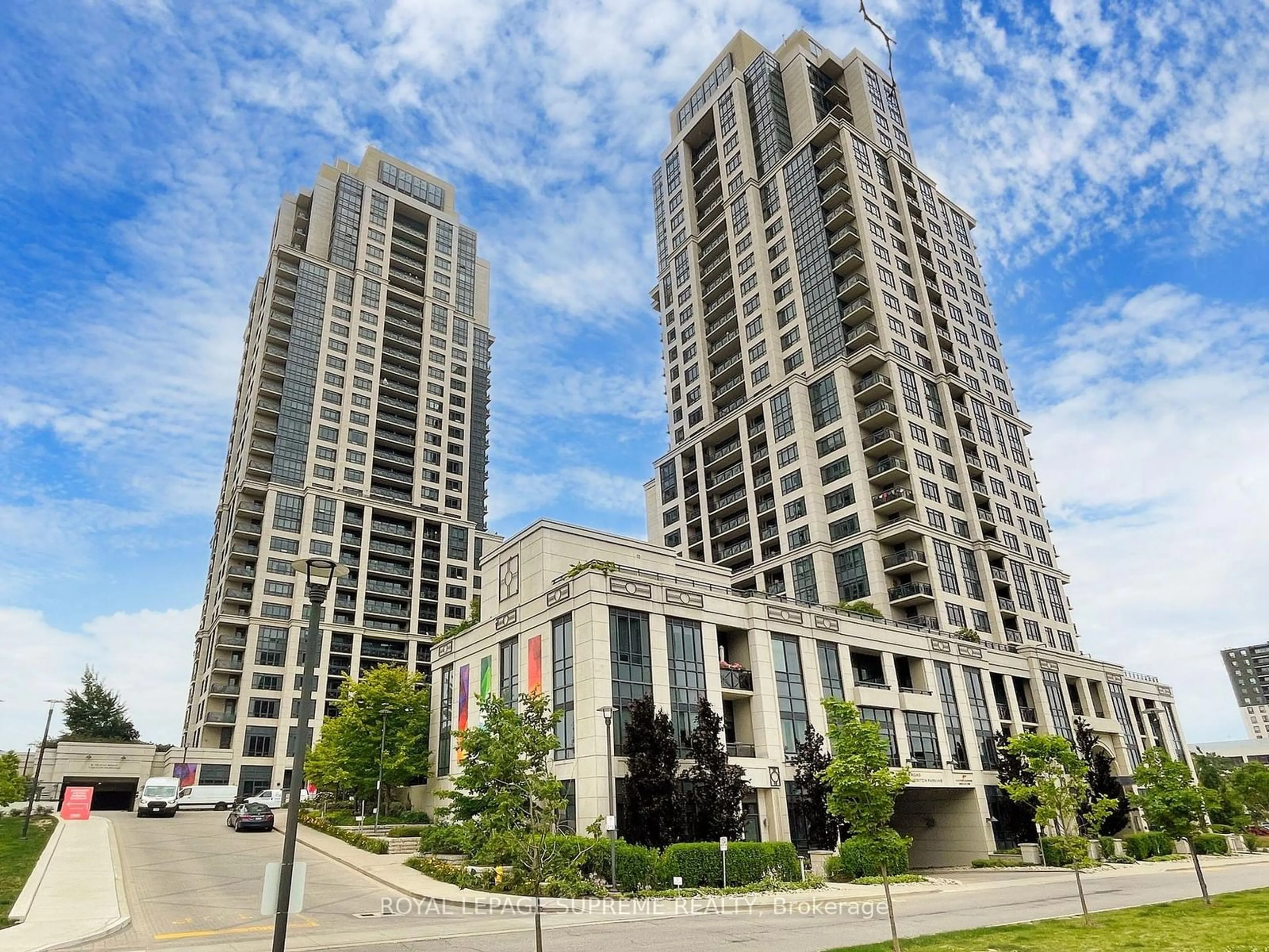 A pic from exterior of the house or condo for 2 Eva Rd #2329, Toronto Ontario M9C 0A9