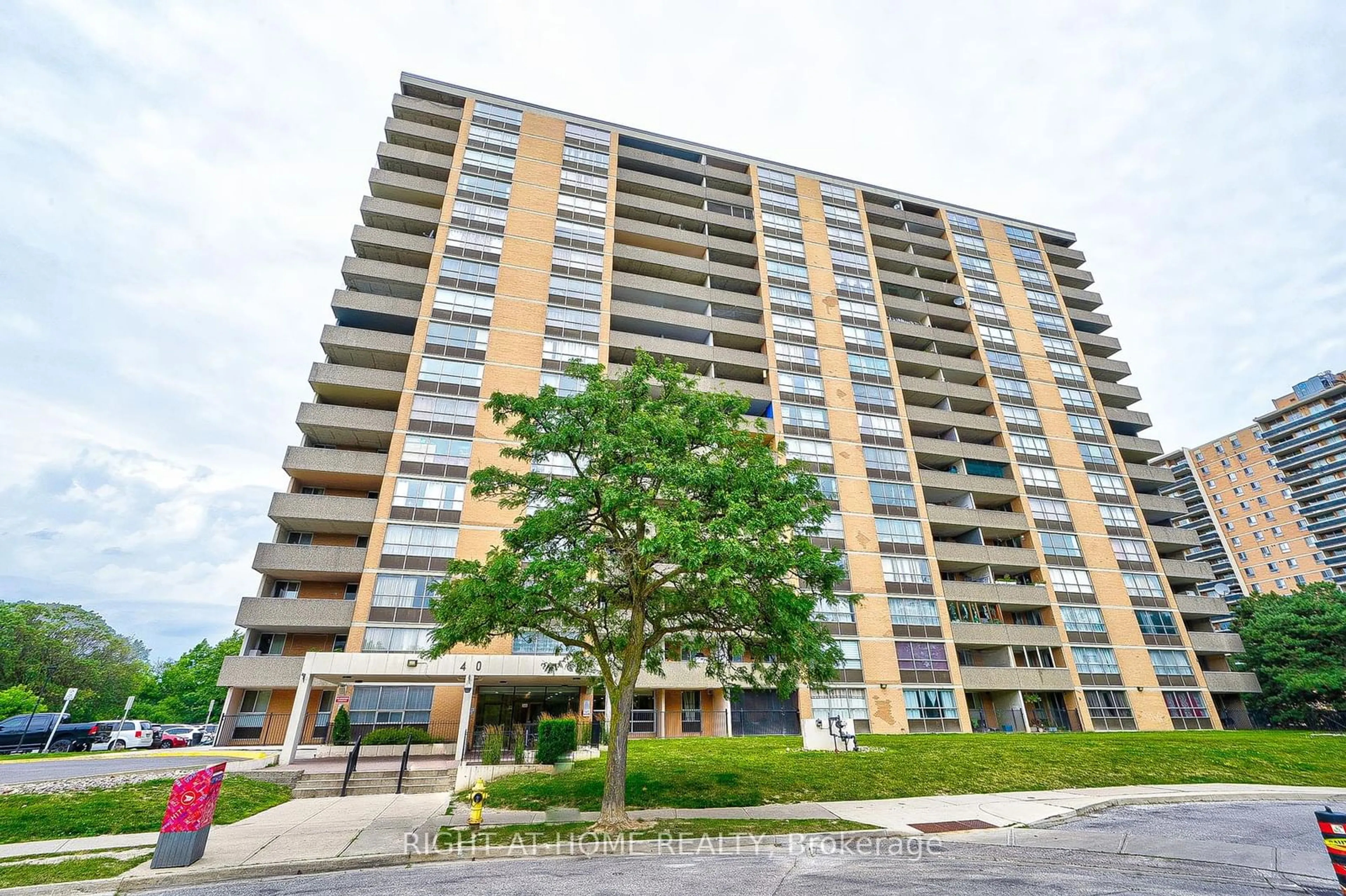 A pic from exterior of the house or condo for 40 Panorama Crt #1110, Toronto Ontario M9V 4M1