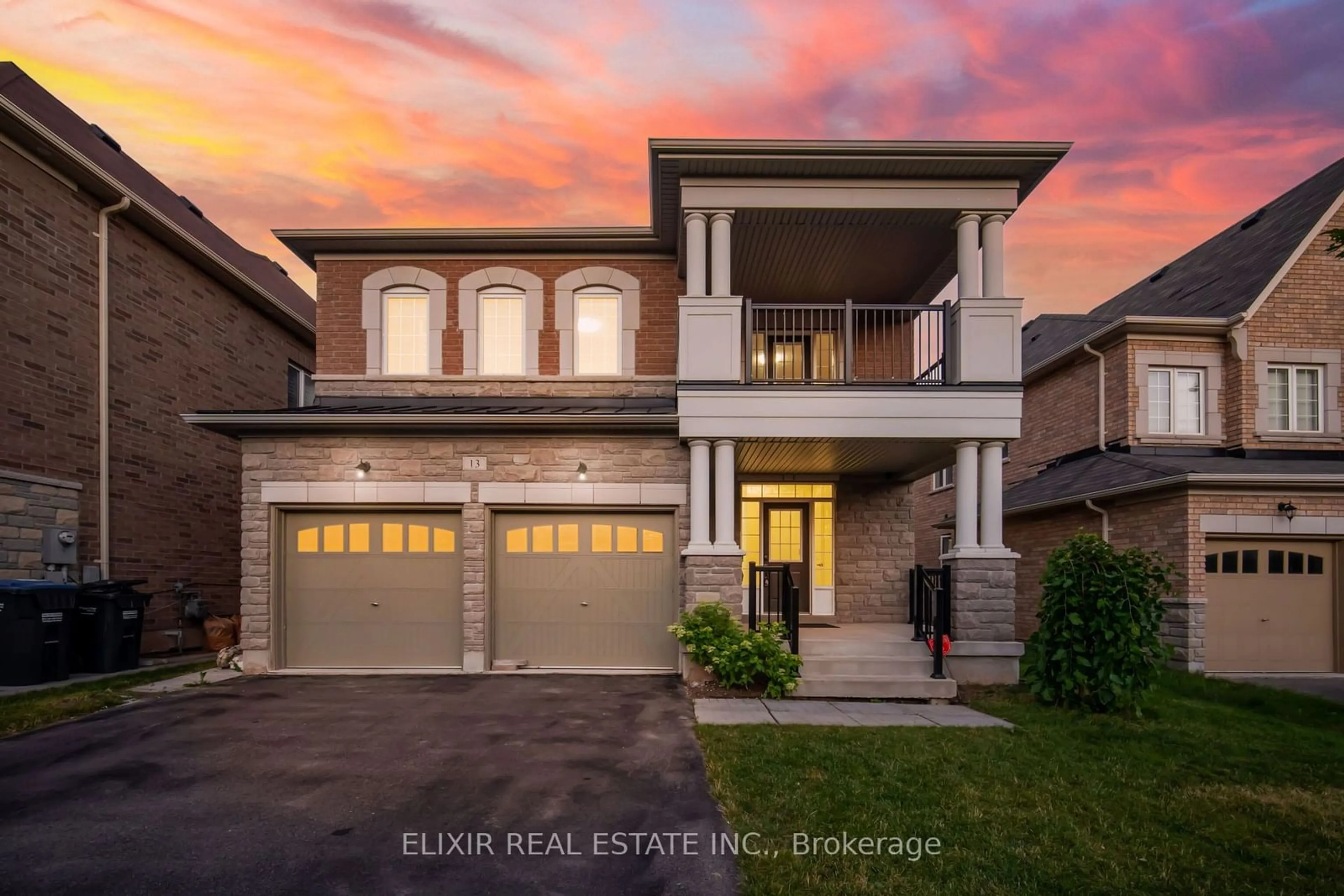 Frontside or backside of a home for 13 Kalmia Rd, Brampton Ontario L6X 3A8