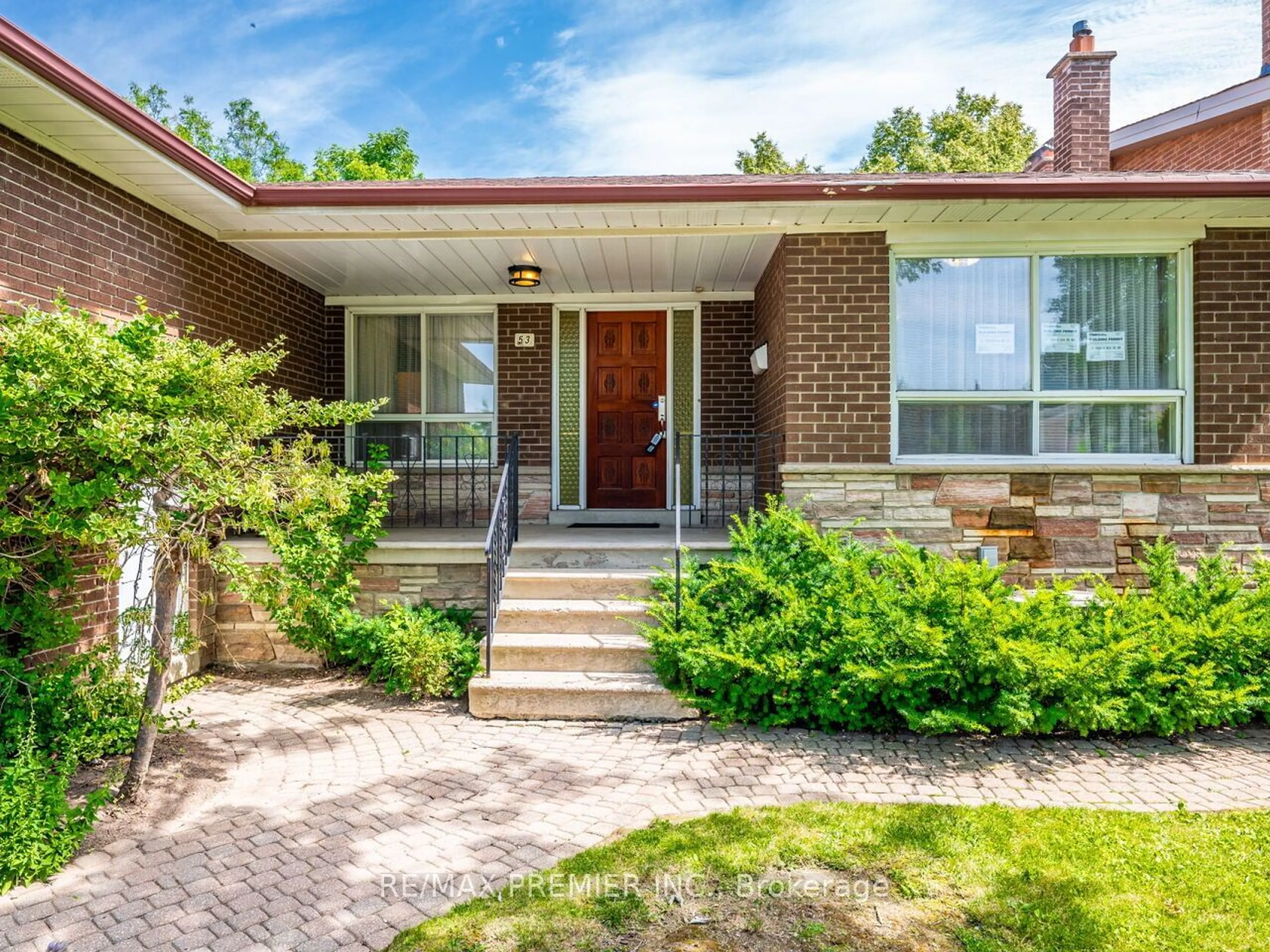 Home with brick exterior material for 53 Thicket Rd, Toronto Ontario M9C 2T4