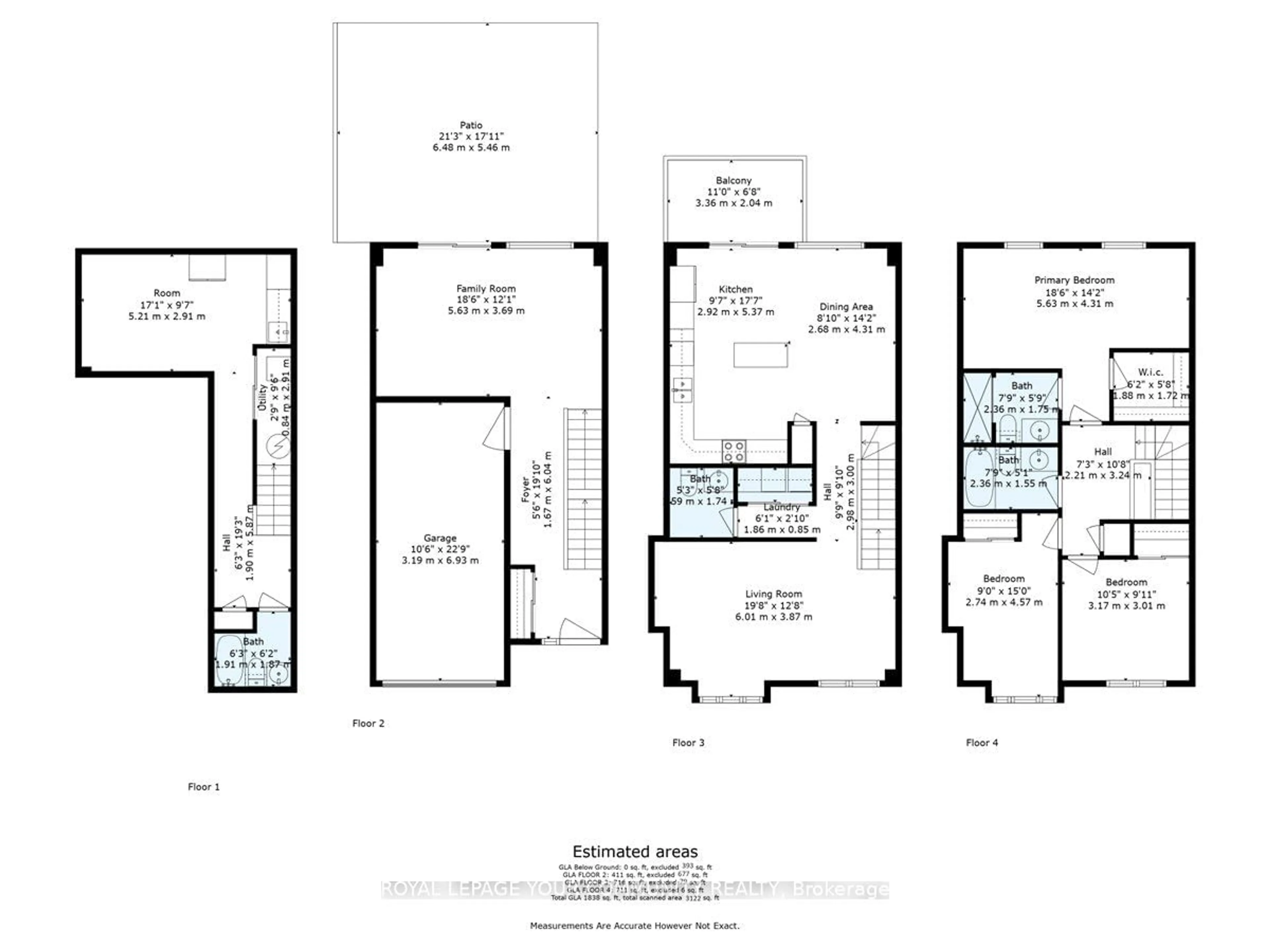 Floor plan for 35 Market Garden Mews, Toronto Ontario M8Z 0A6